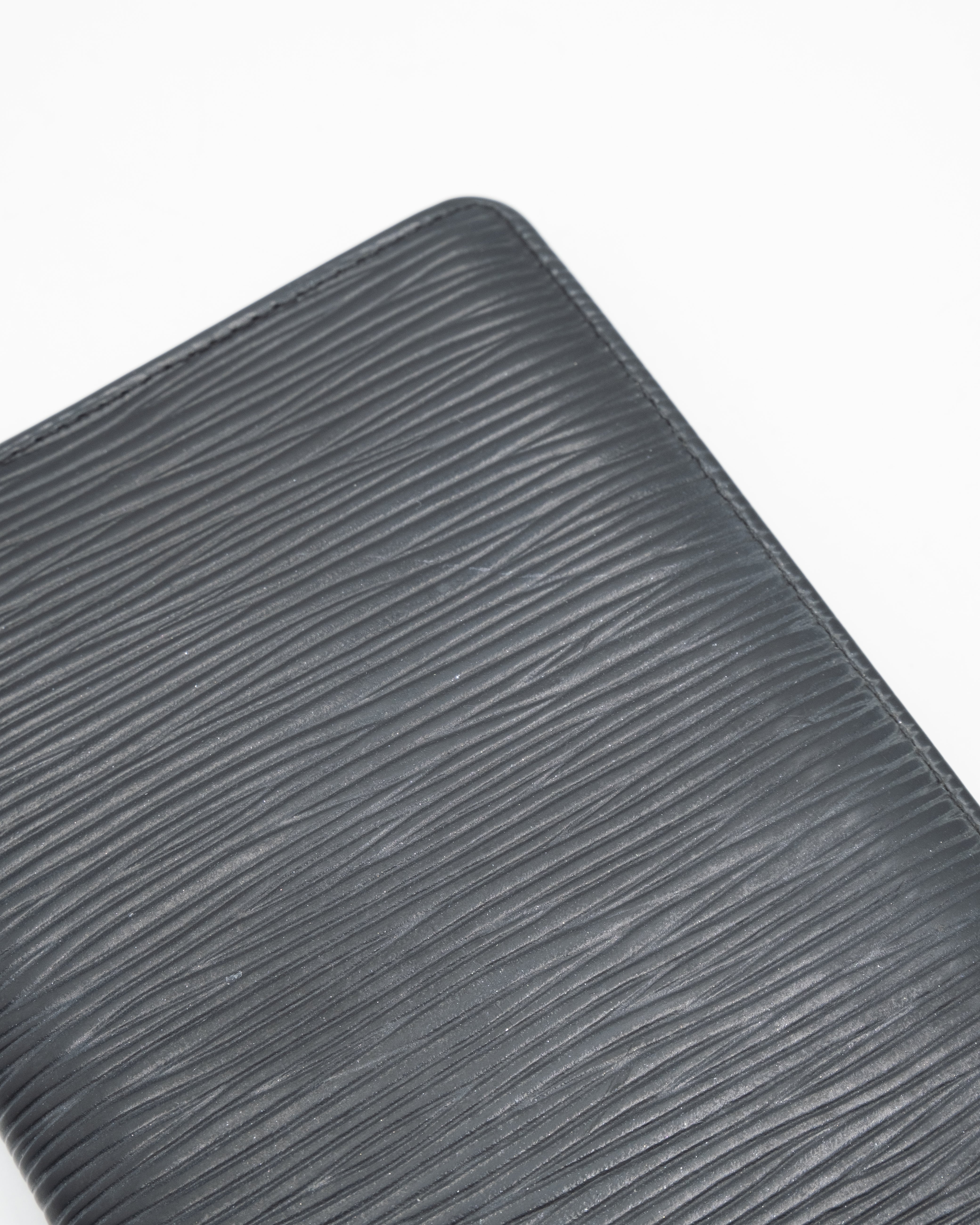 Louis Vuitton Portefeuille Long Epi Noir