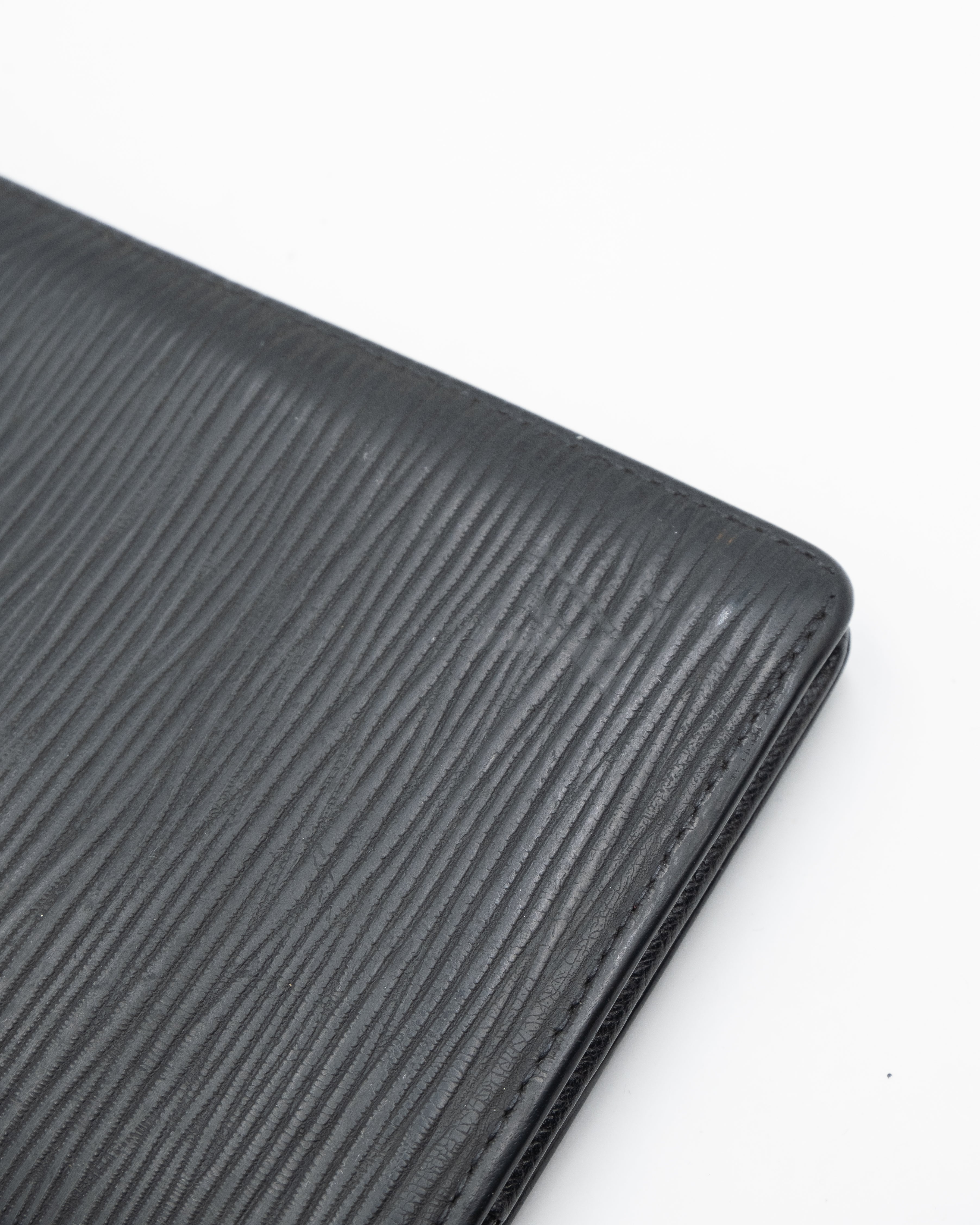 Louis Vuitton Portefeuille Long Epi Noir