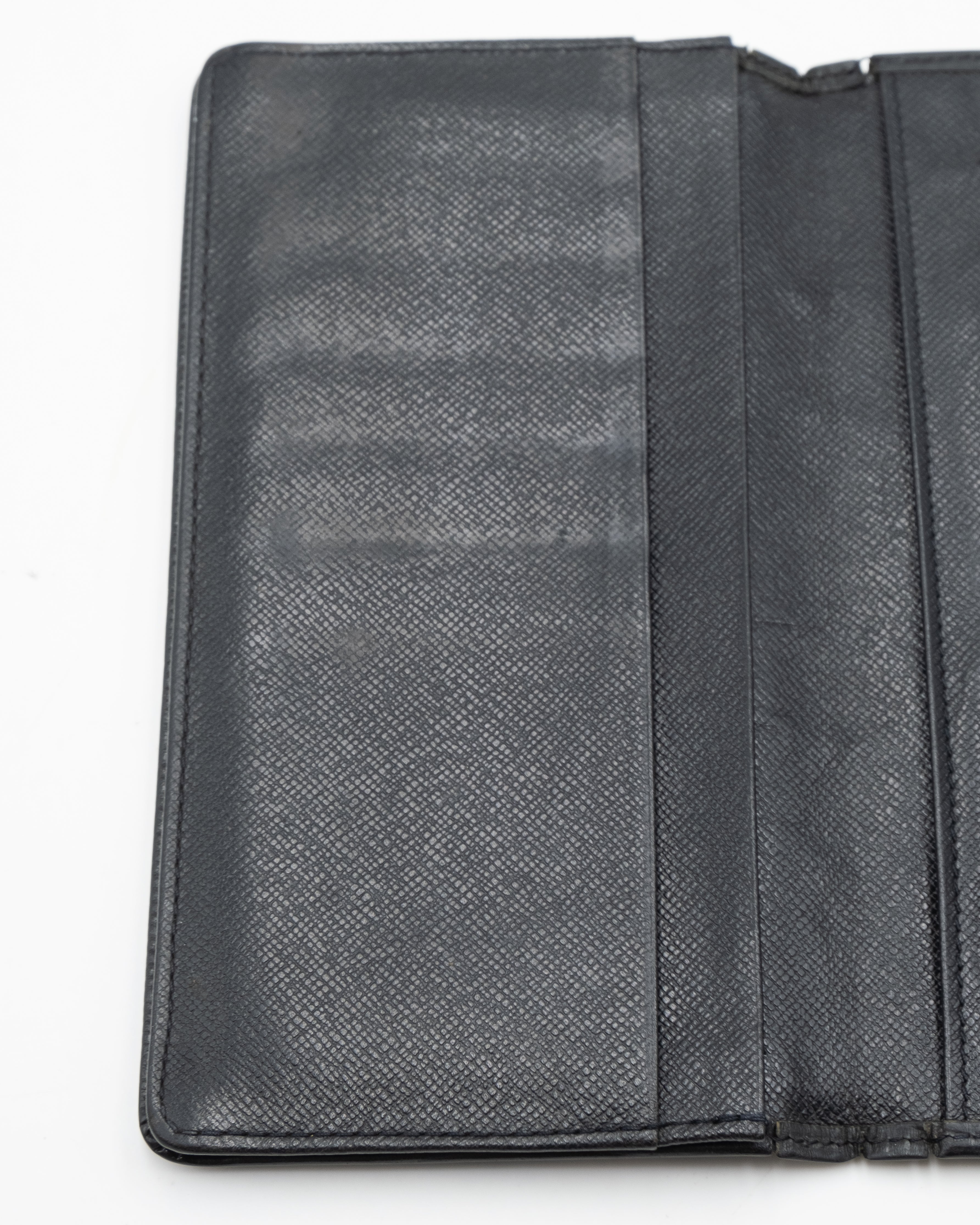 Louis Vuitton Portefeuille Long Epi Noir