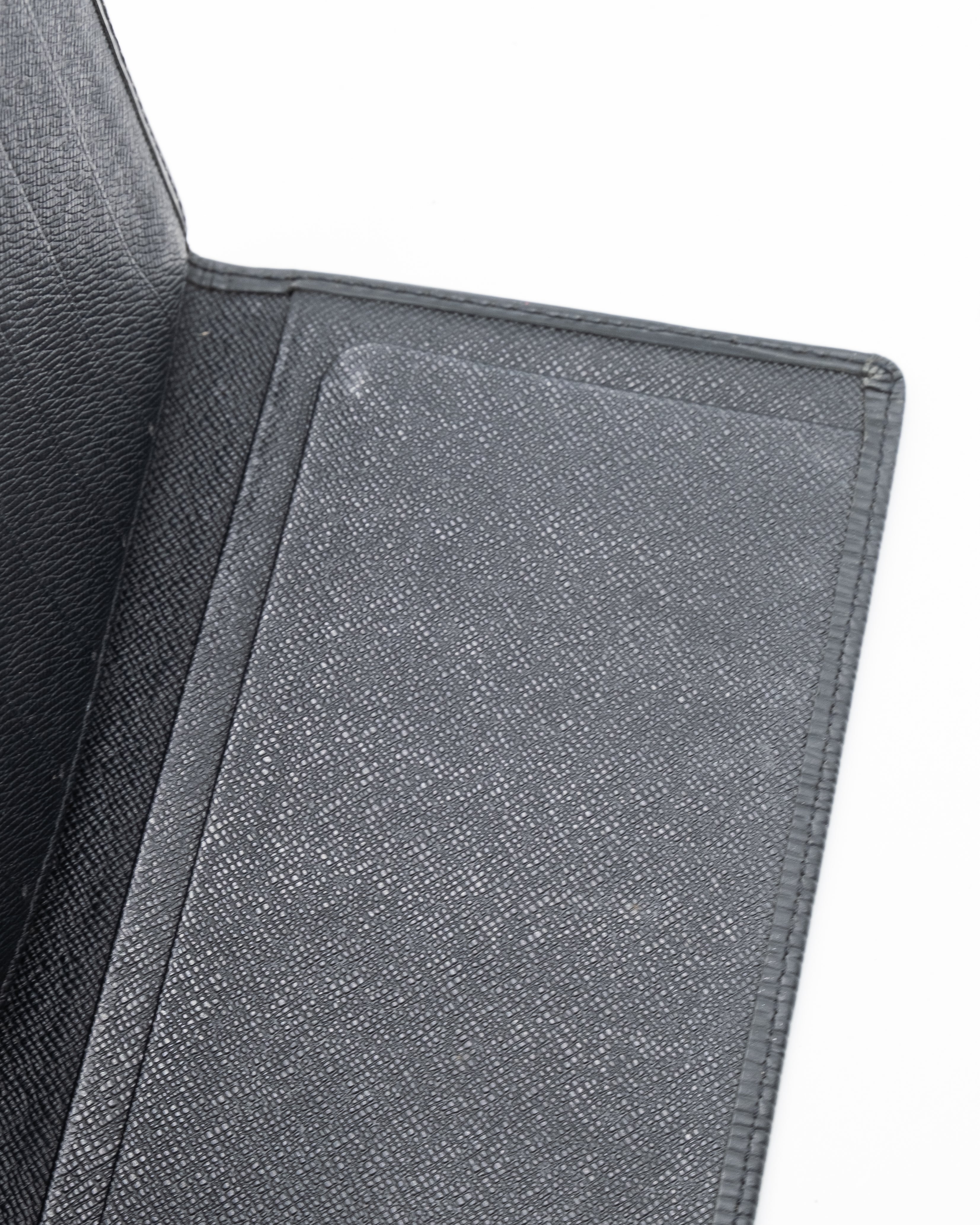 Louis Vuitton Portefeuille Long Epi Noir