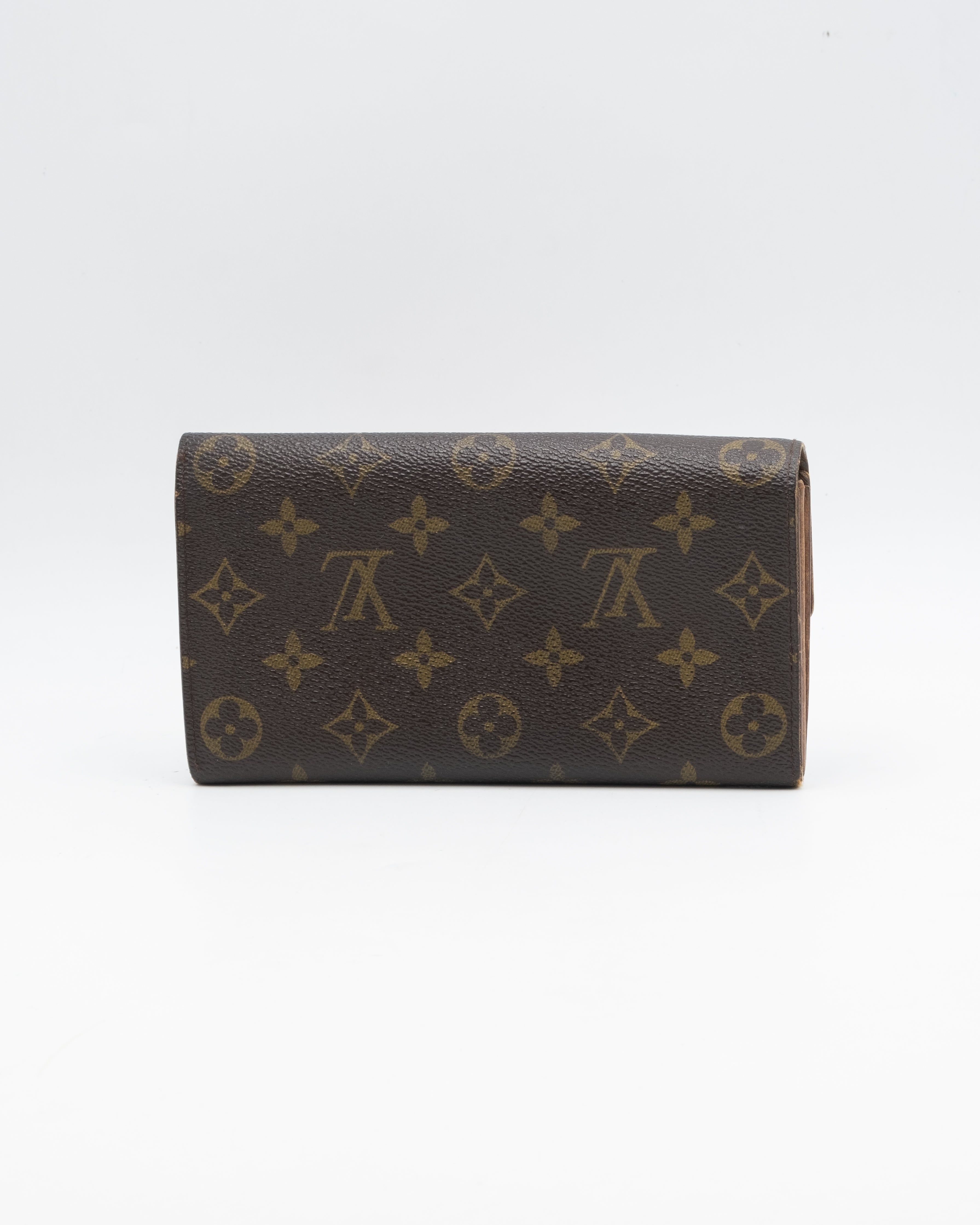 Louis Vuitton Portefeuille Porte Trésor Monogram Marron