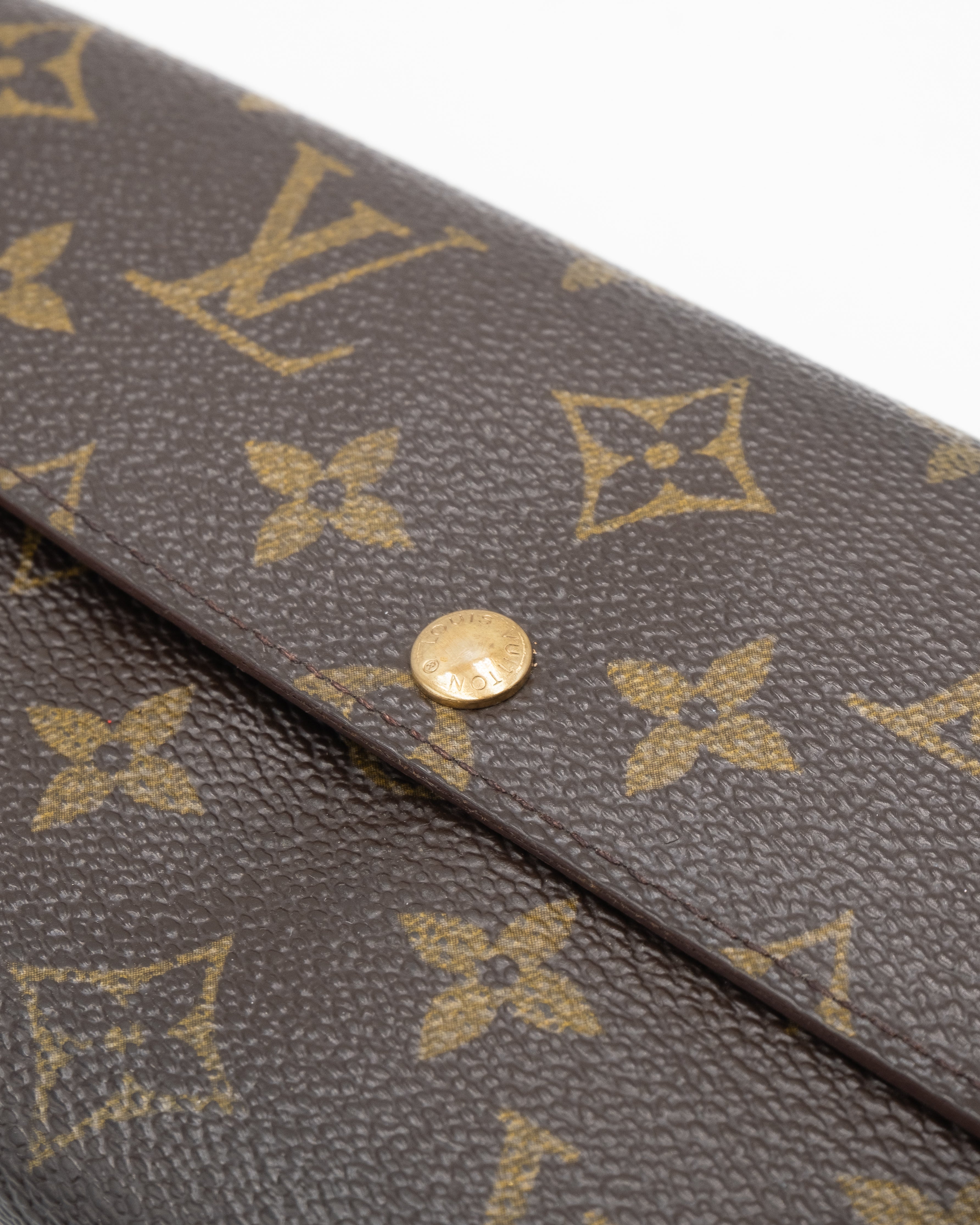 Louis Vuitton Portefeuille Porte Trésor Monogram Marron