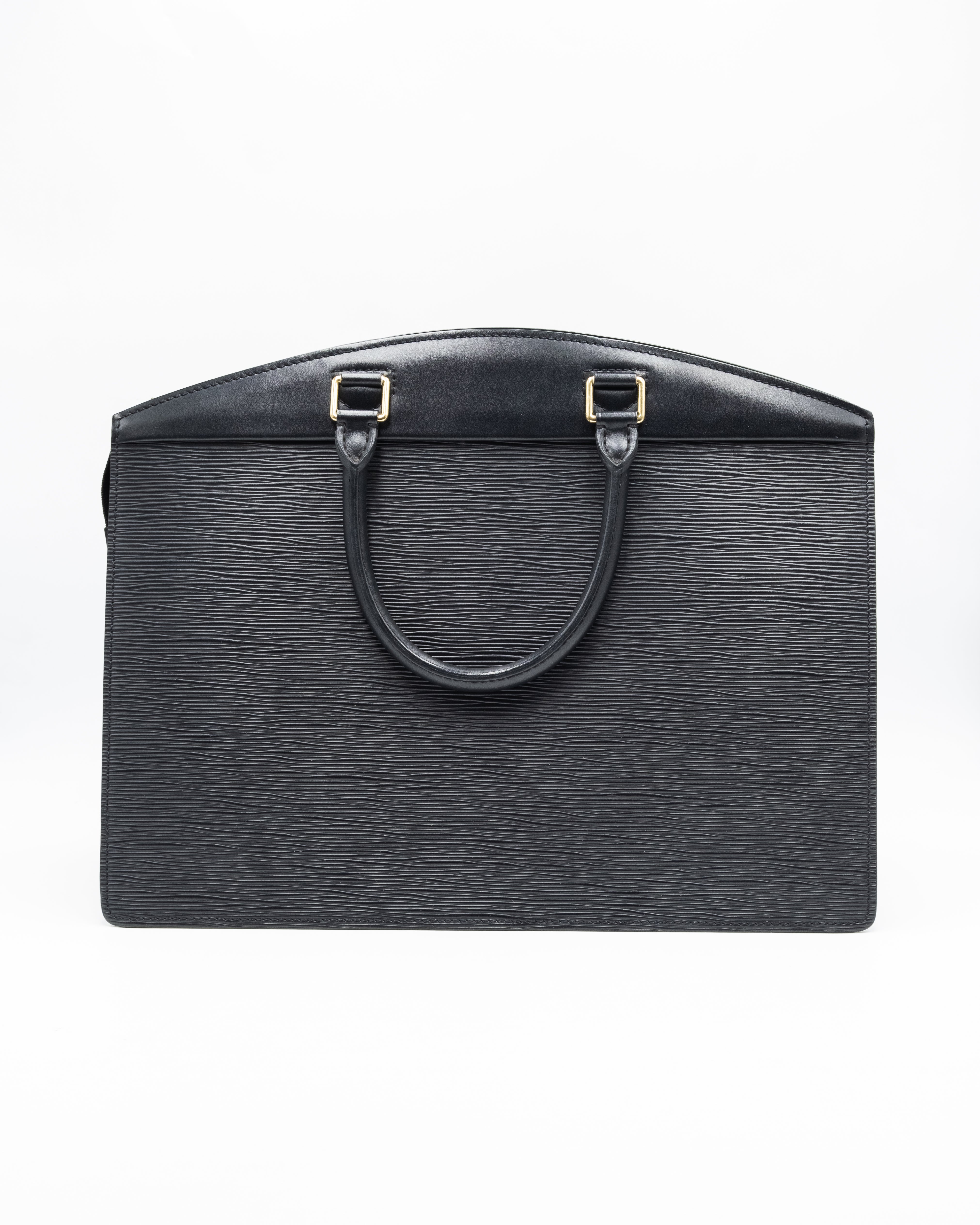 Louis Vuitton Sac à Main Epi Riviera Noir