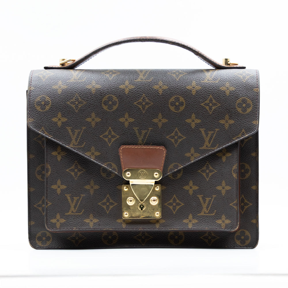 Louis Vuitton Sac à Main Monceau 28 Monogram Marron