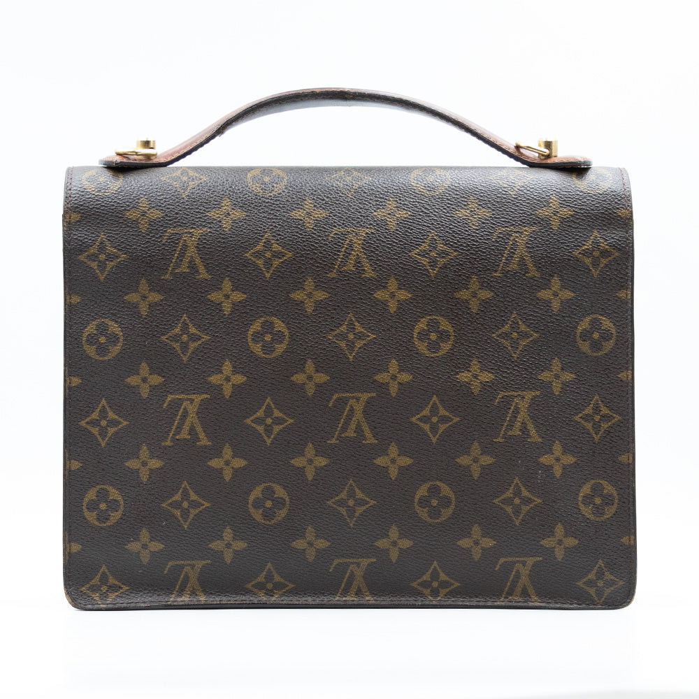 Louis Vuitton Sac à Main Monceau 28 Monogram Marron