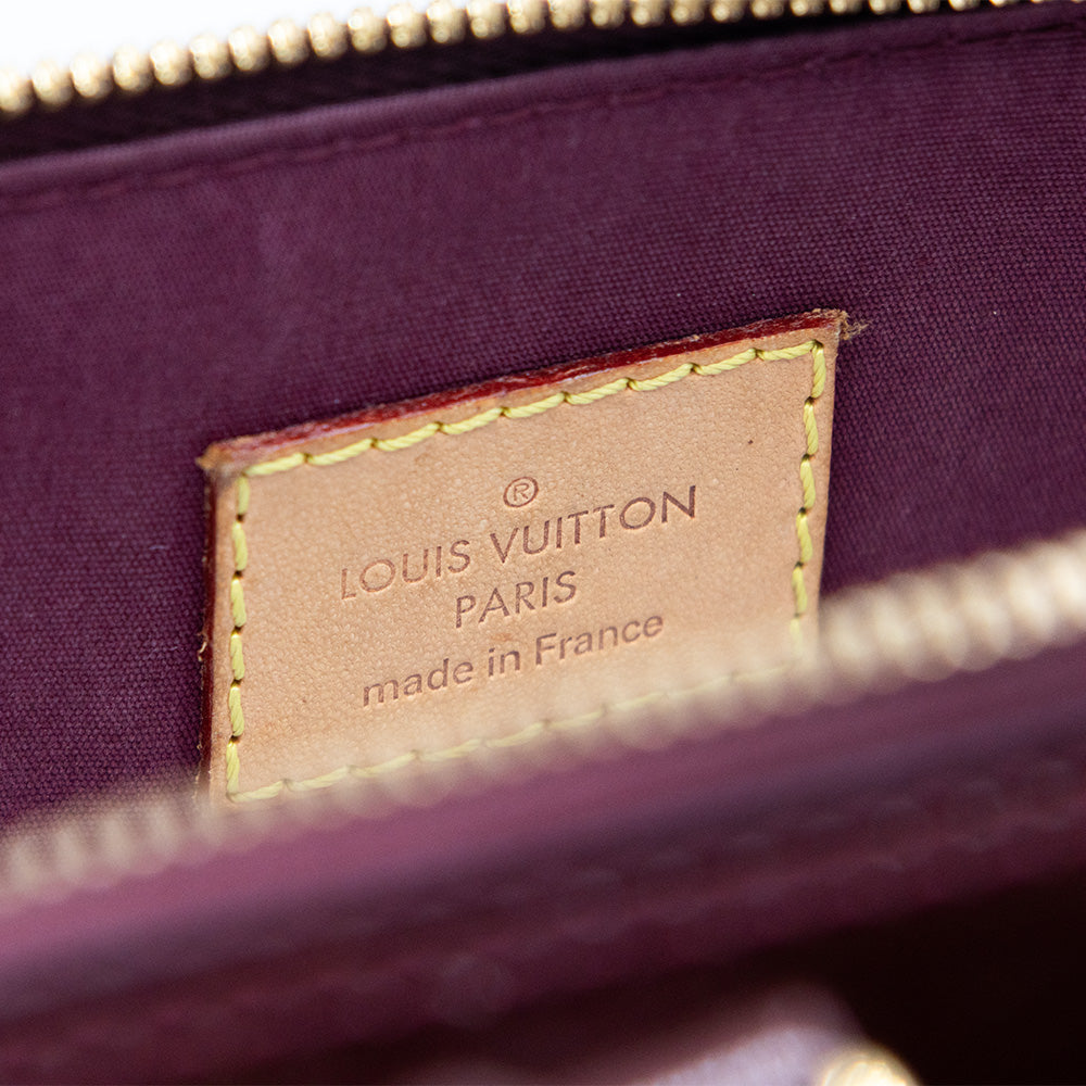 Louis Vuitton Sac à main - Alma MM - Vernis Aubergine