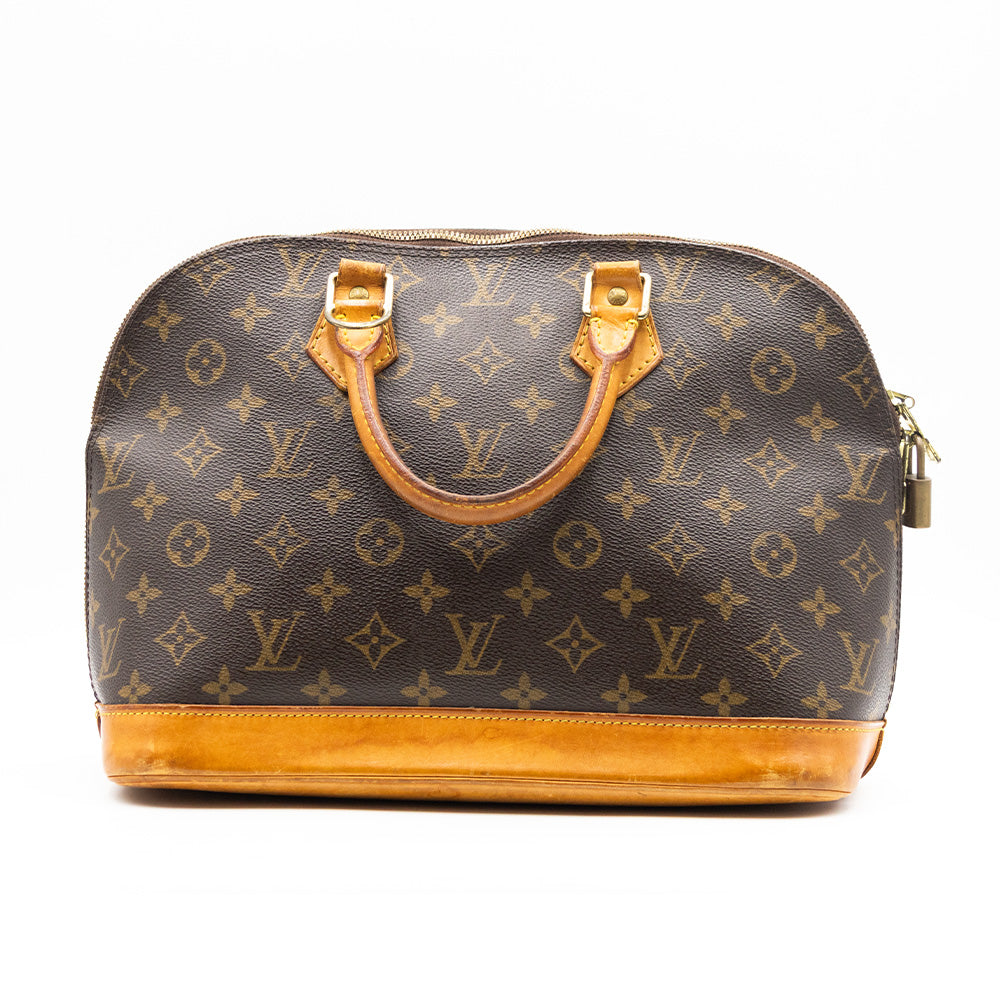 Louis Vuitton Alma PM Vintage Monogram Brown Handbag