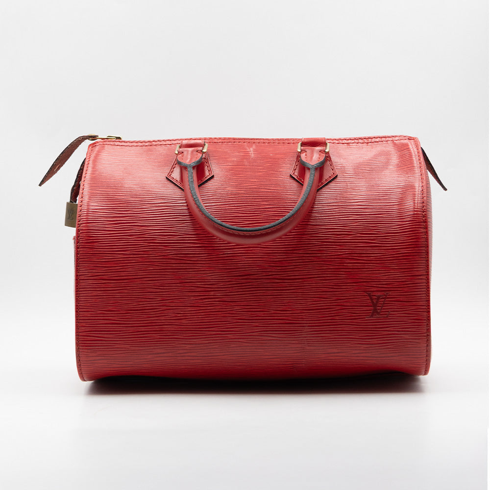 Louis Vuitton Sac à main Speedy 30 Epi Rouge