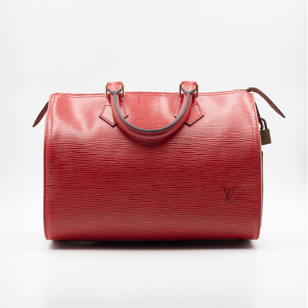 Louis Vuitton Sac à main Speedy 30 Epi Rouge