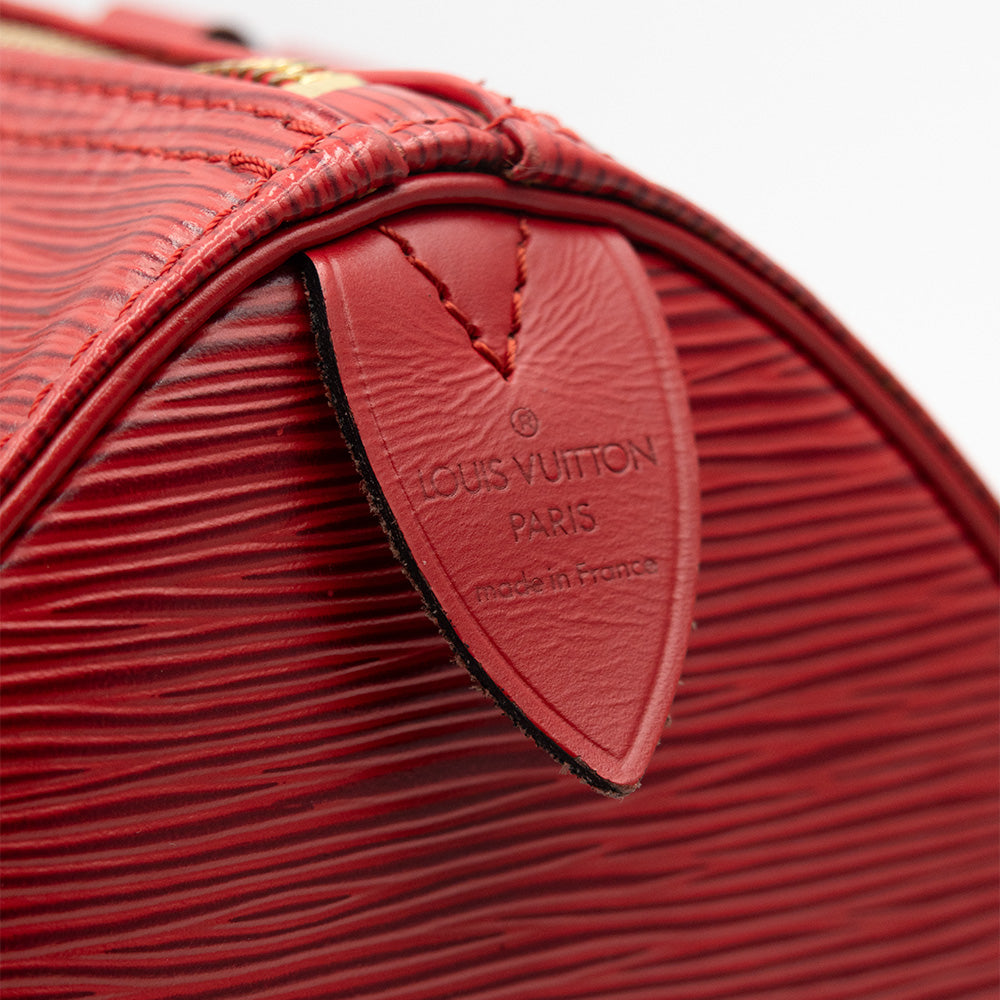Louis Vuitton Sac à main Speedy 30 Epi Rouge