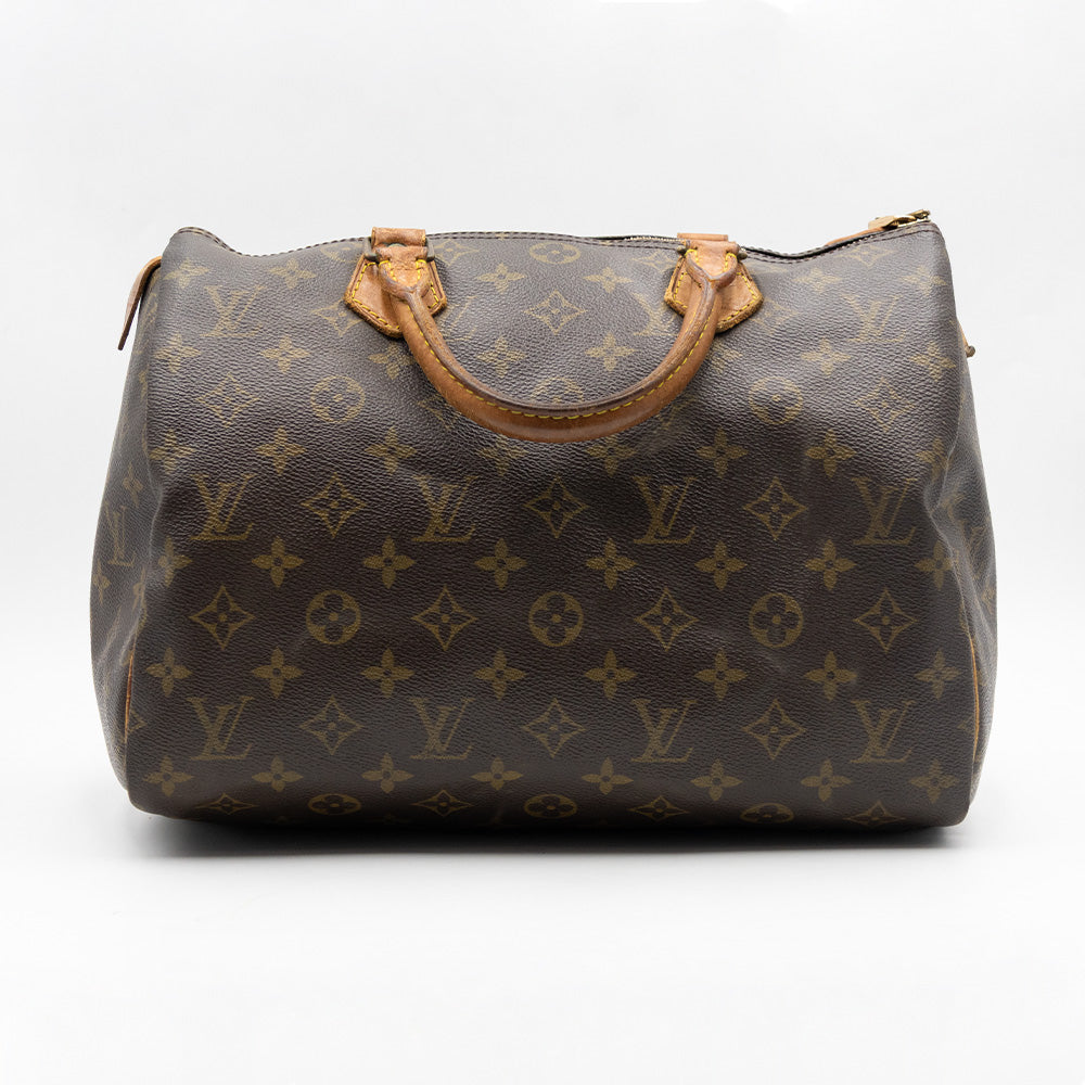 Louis Vuitton Sac à main Speedy 30 Vintage Monogram Marron