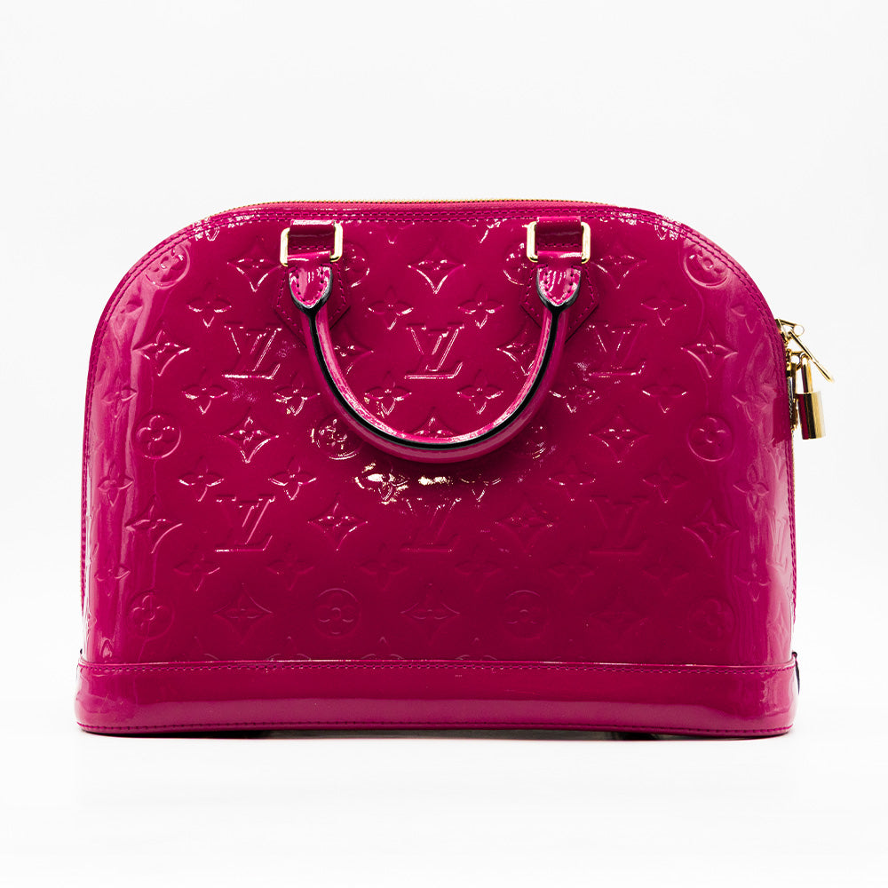 Louis Vuitton Sac à main - Alma Monogram - Vernis Rose