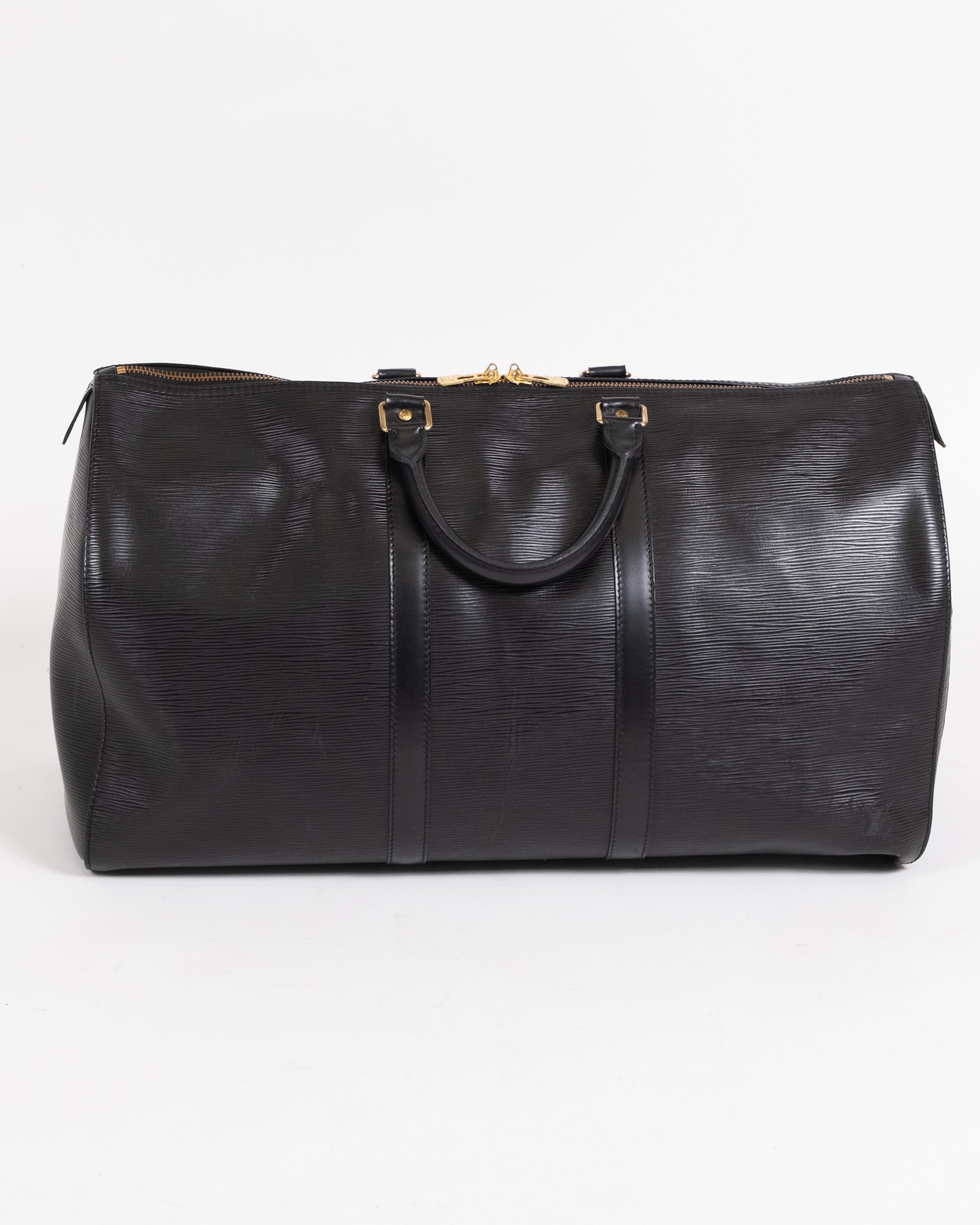Louis Vuitton Sac de voyage Keepall 50 Epi Noir