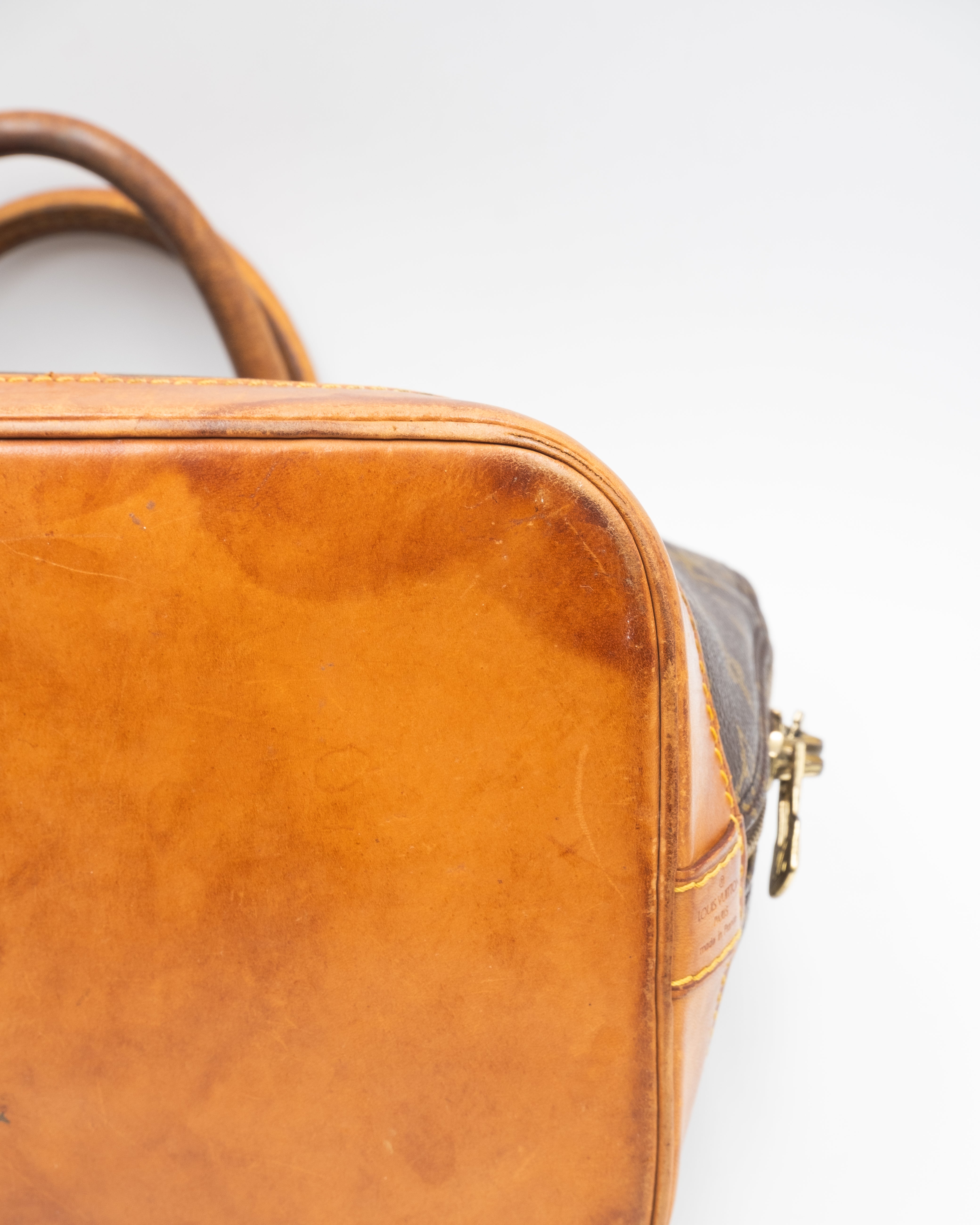 Louis Vuitton Sac à main Alma PM Vintage Monogram Marron