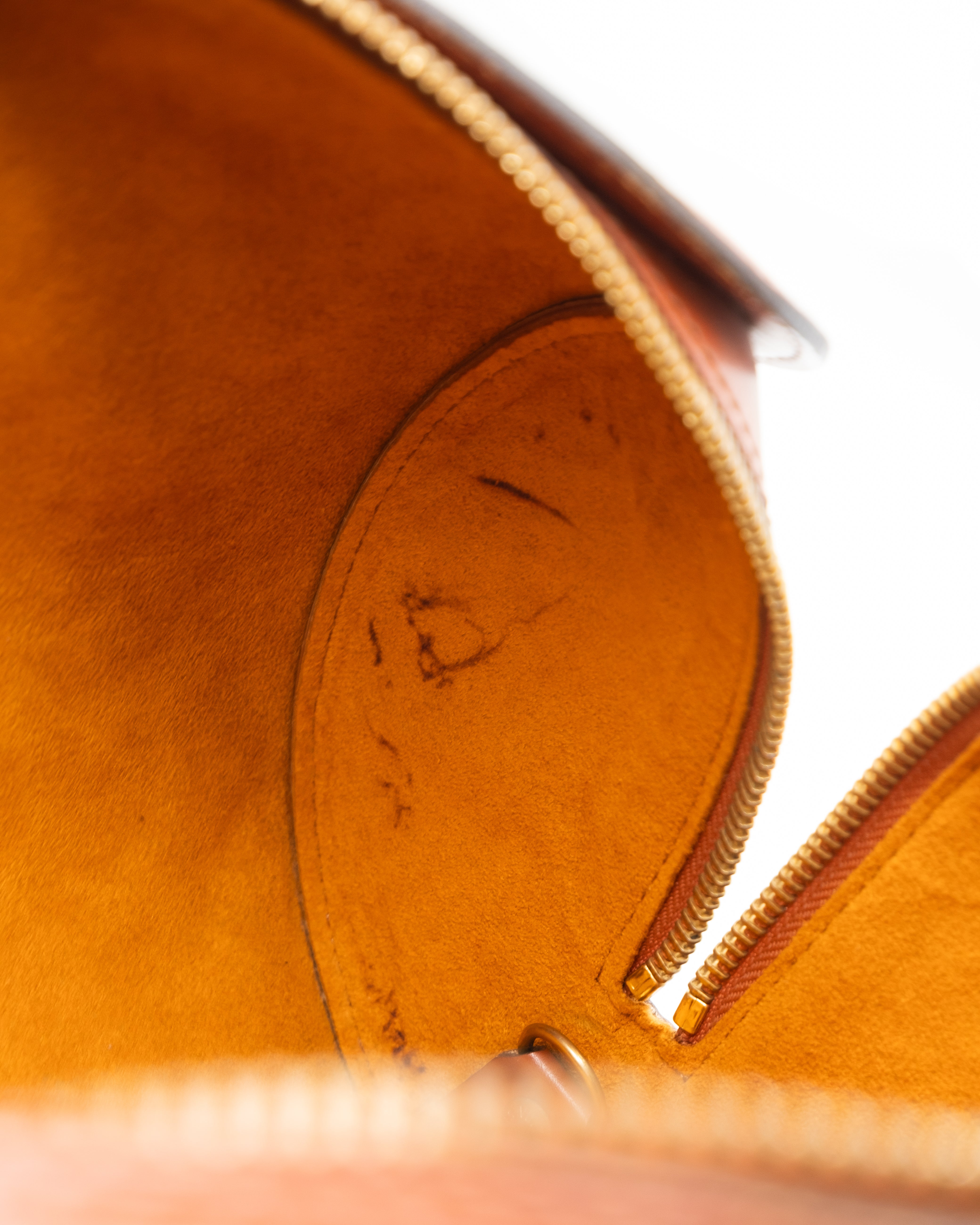 Louis Vuitton Sac à main Papillon Soufflot Epi Marron