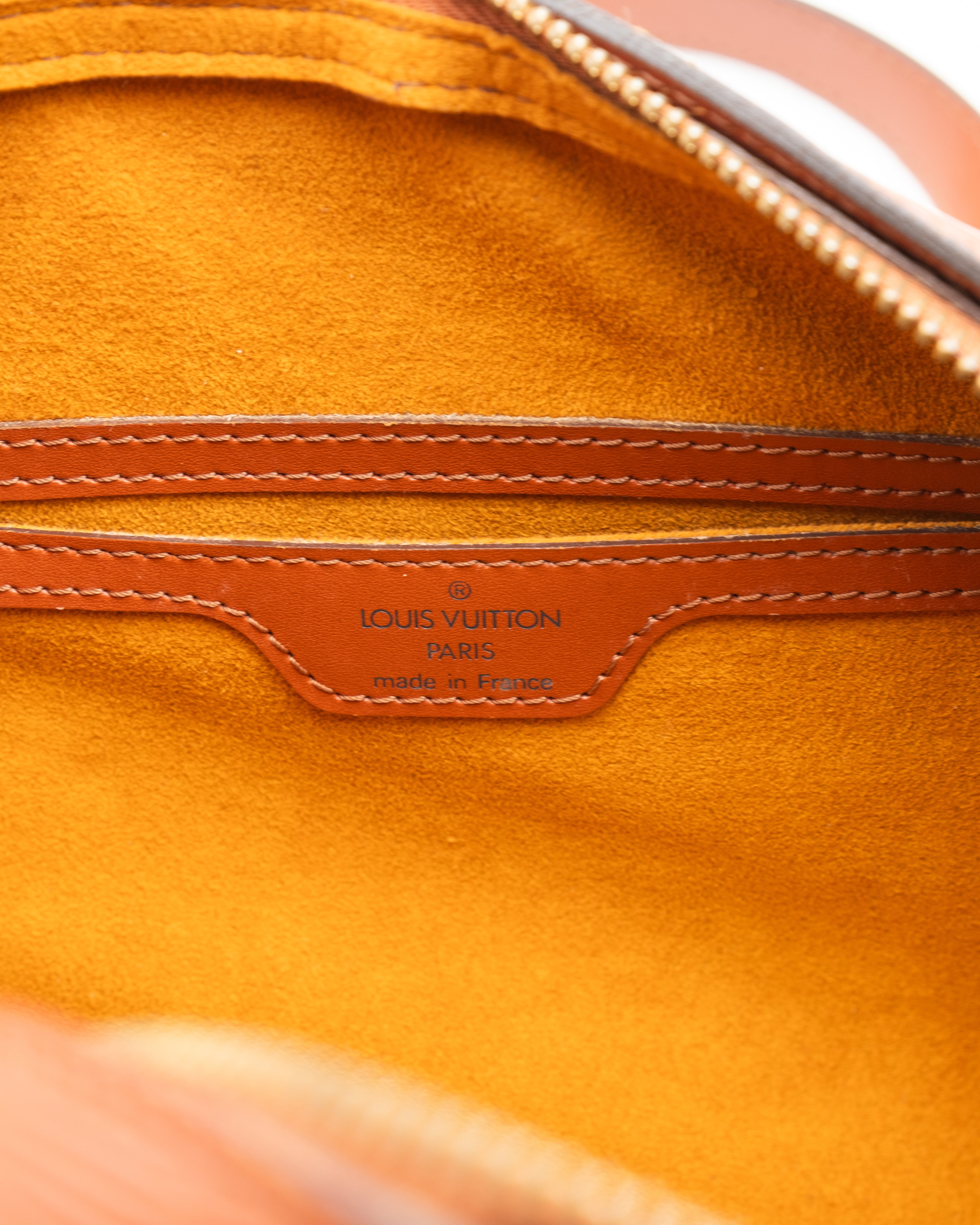 Louis Vuitton Sac à main Papillon Soufflot Epi Marron