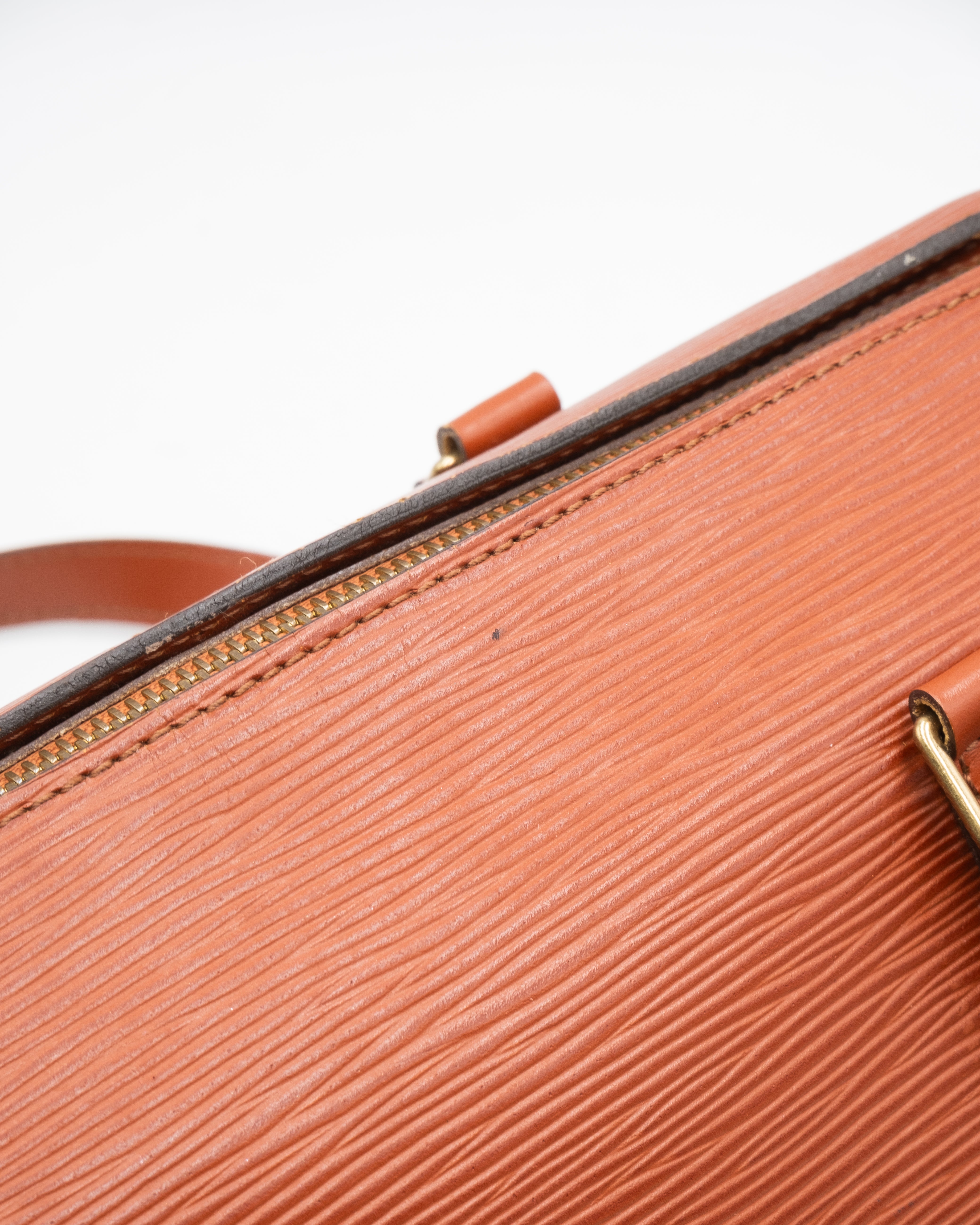 Louis Vuitton Sac à main Papillon Soufflot Epi Marron