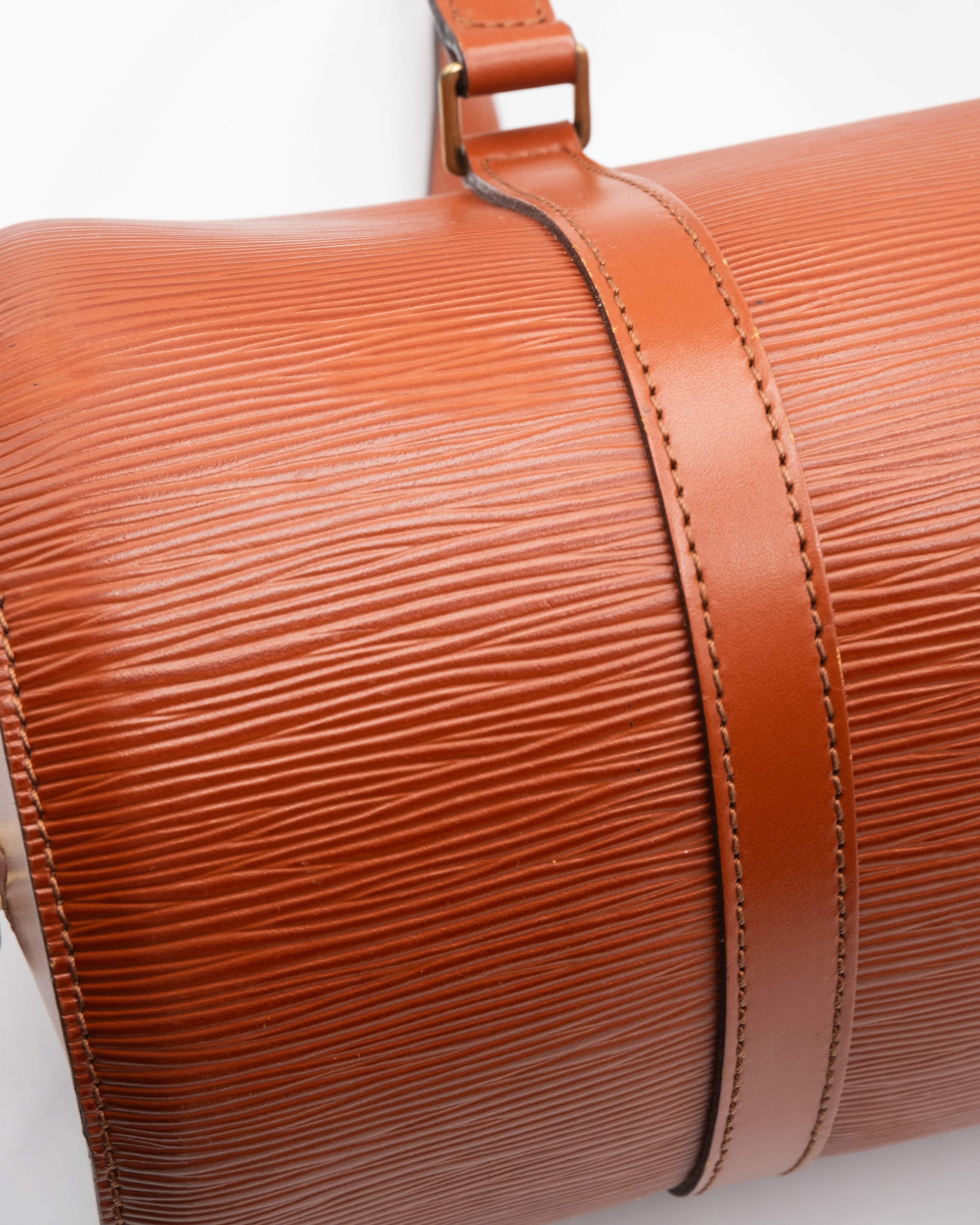 Louis Vuitton Sac à main Papillon Soufflot Epi Marron