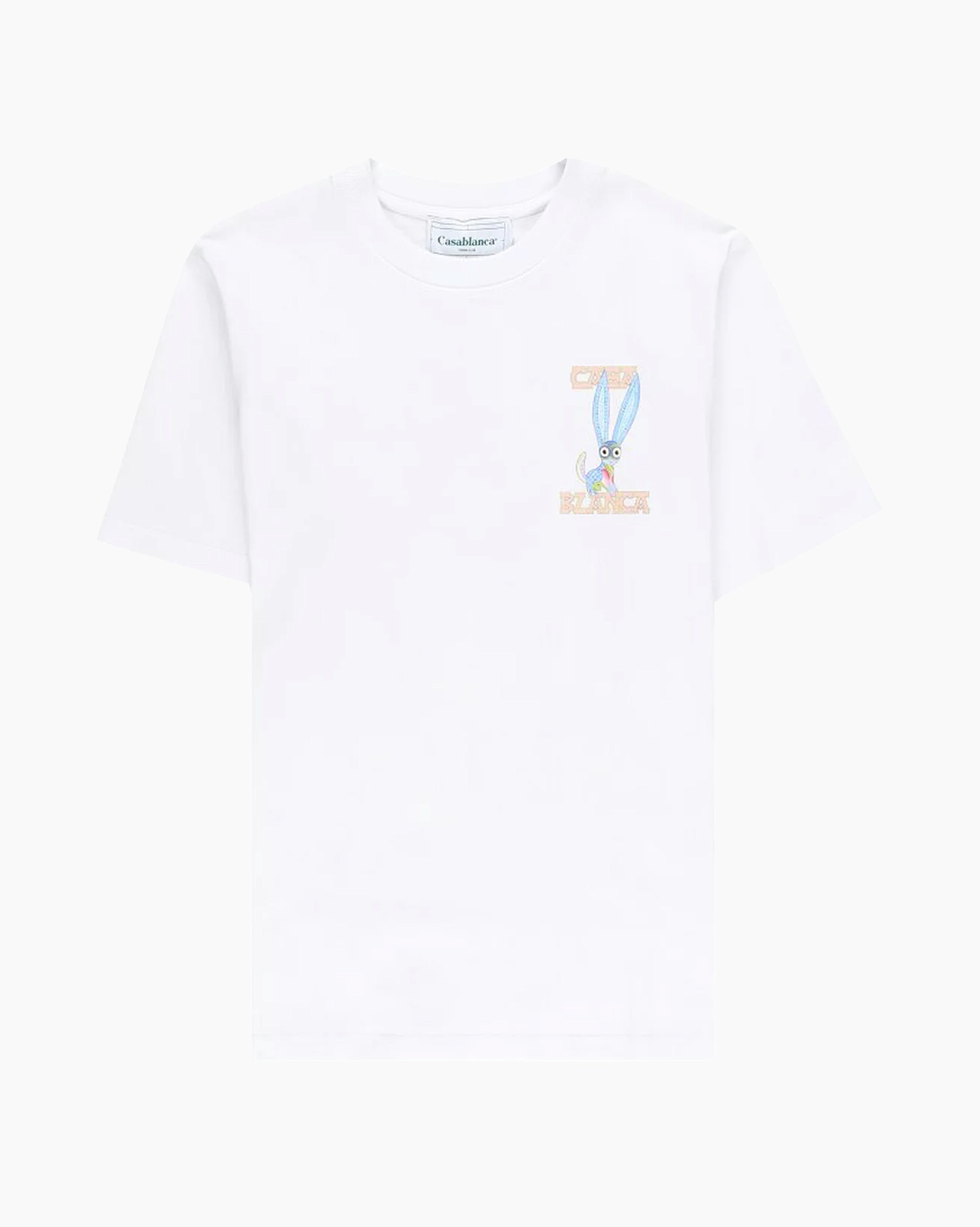 Casablanca T-Shirt Souvenir Blanc - Dimension Stores