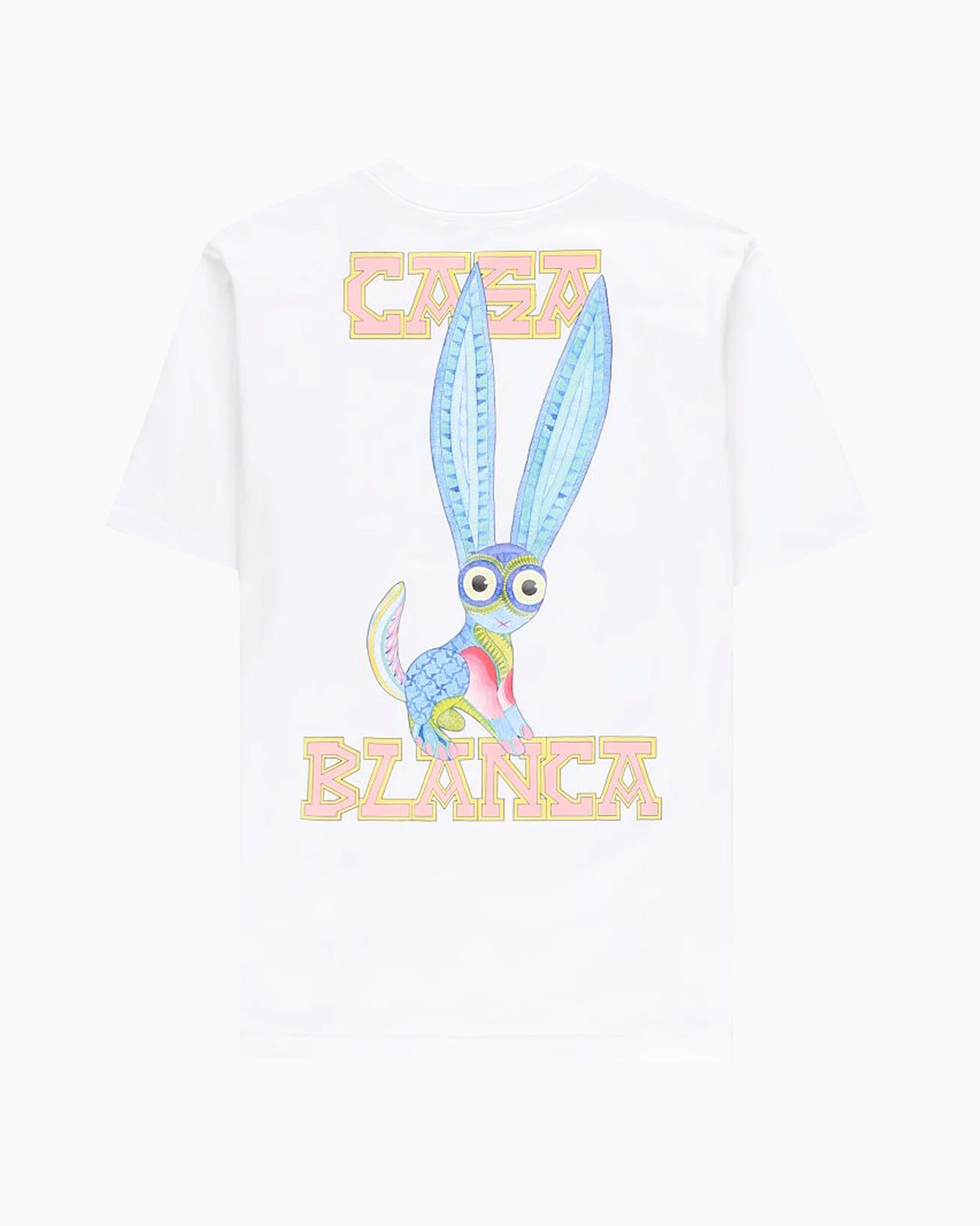 Casablanca T-Shirt Souvenir Blanc - Dimension Stores