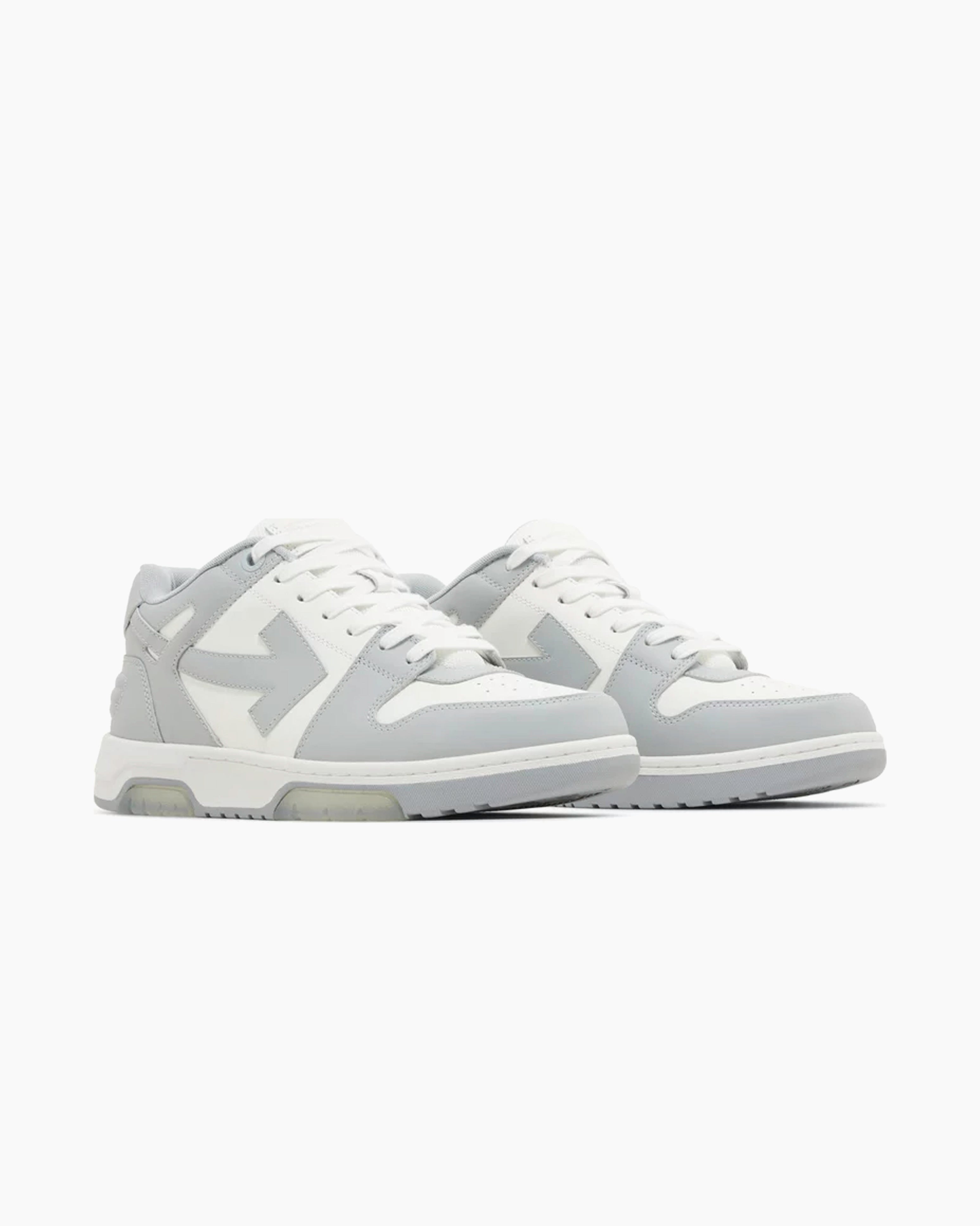 Off-White Out Of Office OOO Low Tops Grey White