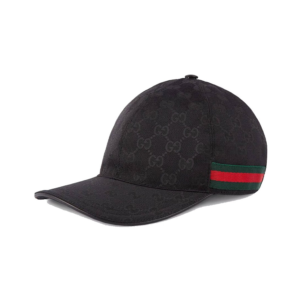 Gucci Casquette GG Canvas Noir