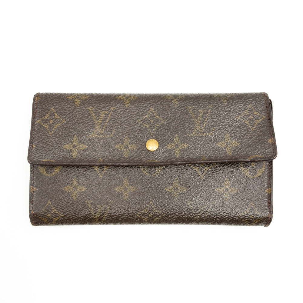 Louis Vuitton Portefeuille Sarah Monogram Marron