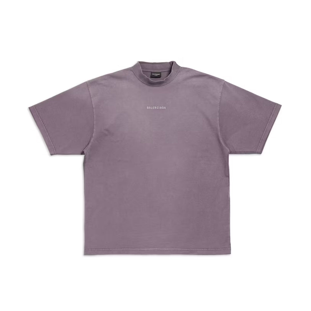 Balenciaga T-shirt Back Fit Violet