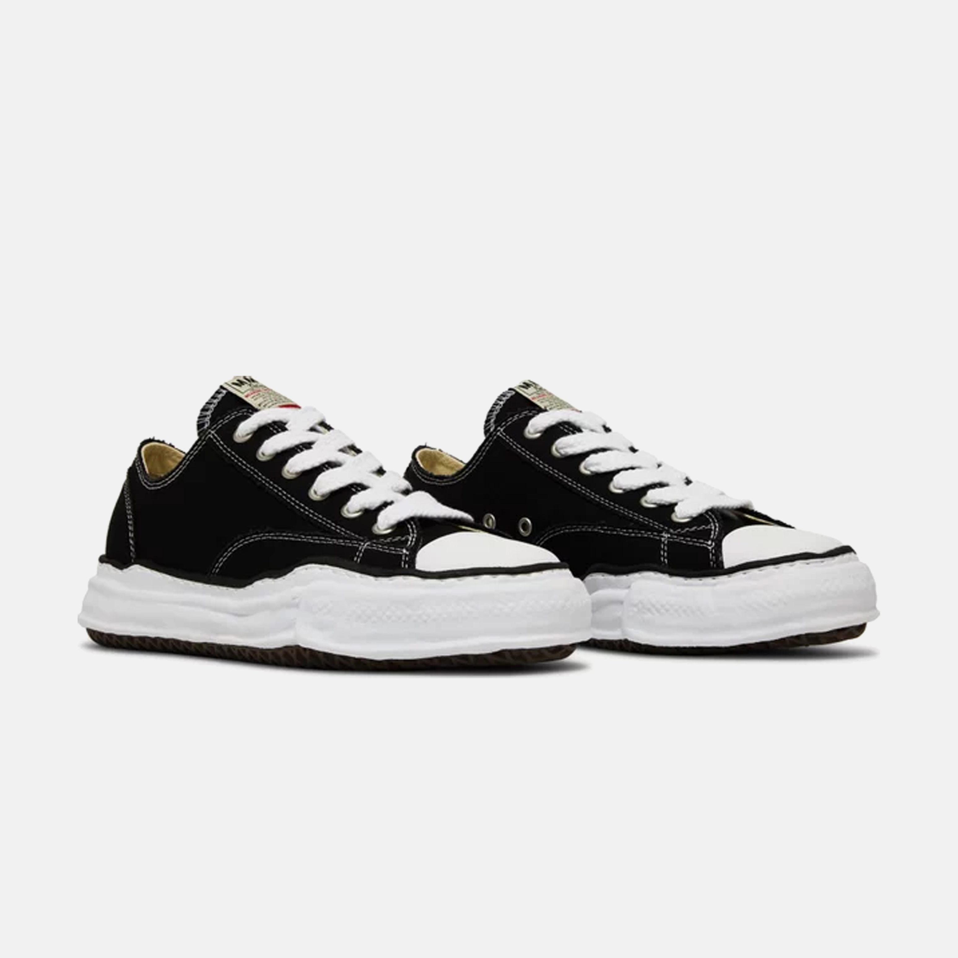 Maison Mihara Peterson OG Sole Canvas Low Black