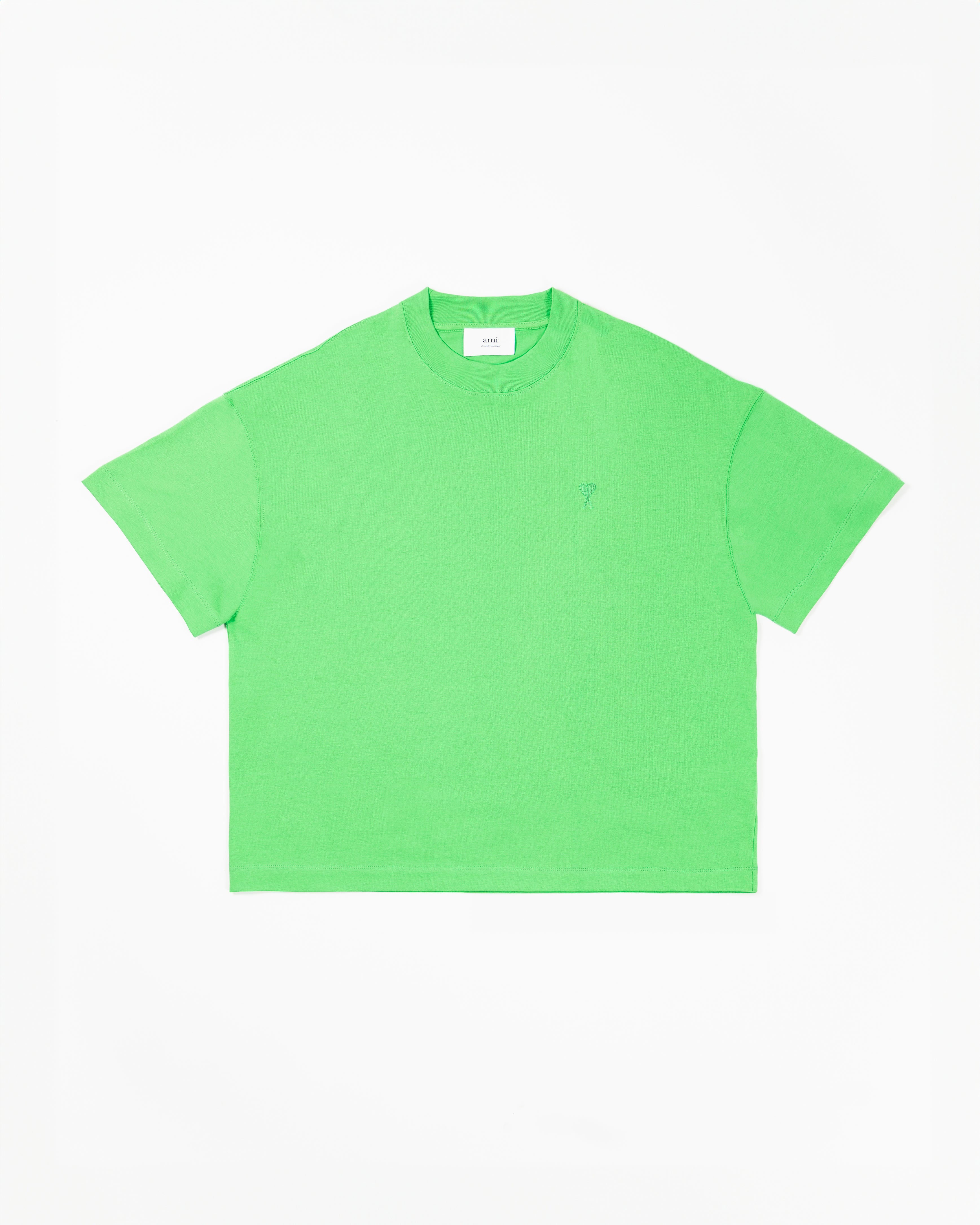 Ami Paris T-shirt Ami de Coeur Vert - Dimension Stores