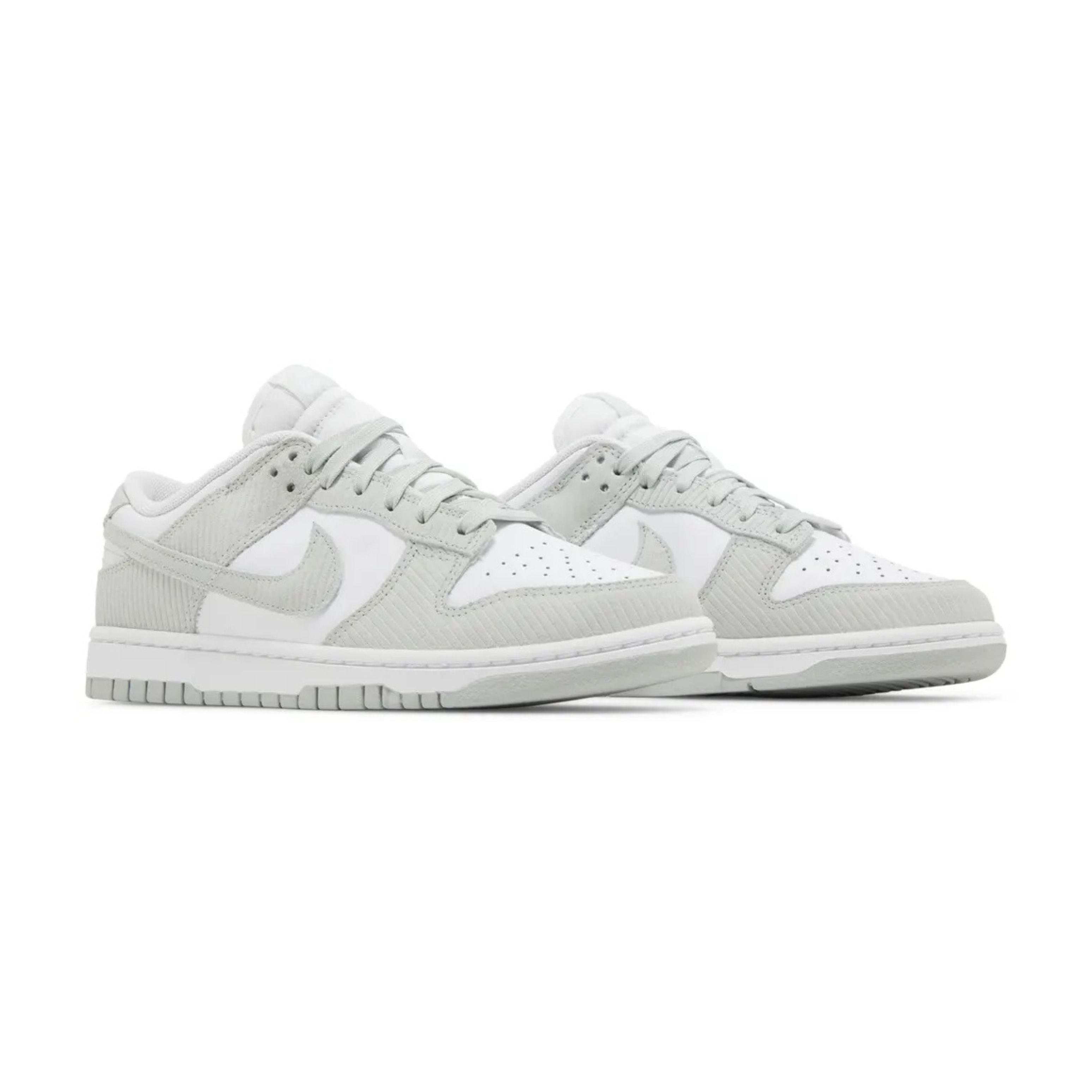 Nike Dunk Low Light Silver Corduroy