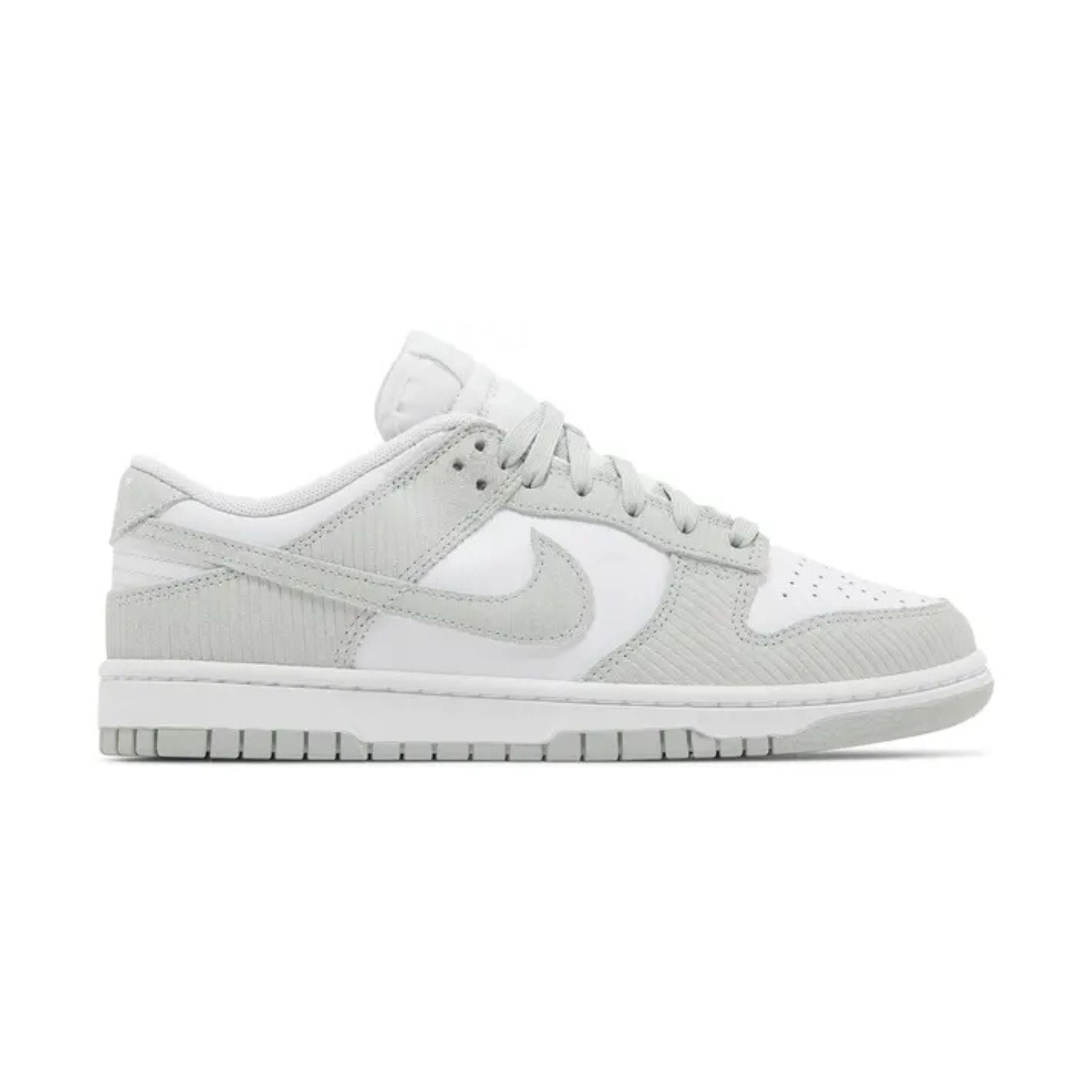 Nike Dunk Low Light Silver Corduroy