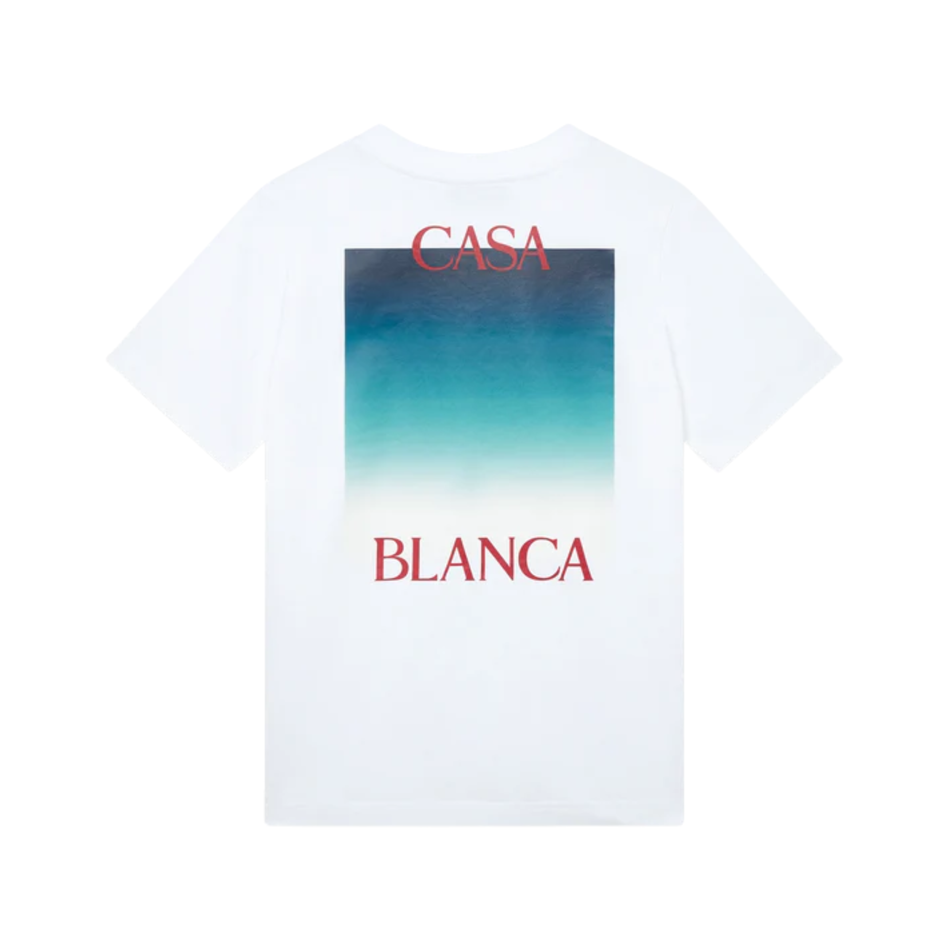 Casablanca T-shirt Gradient Casa Blanc