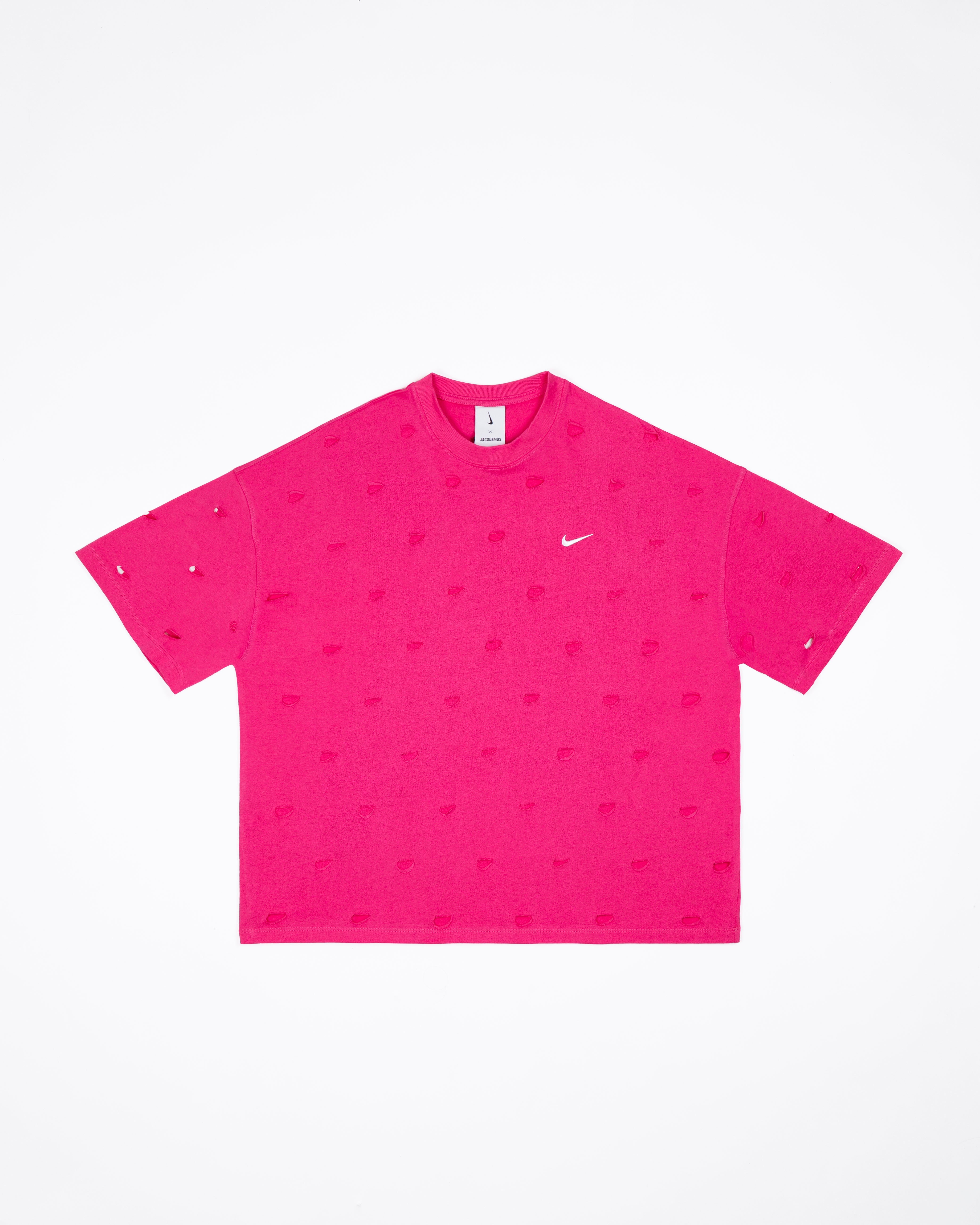 Jacquemus T-shirt - The Swoosh Tee x Nike - Pink