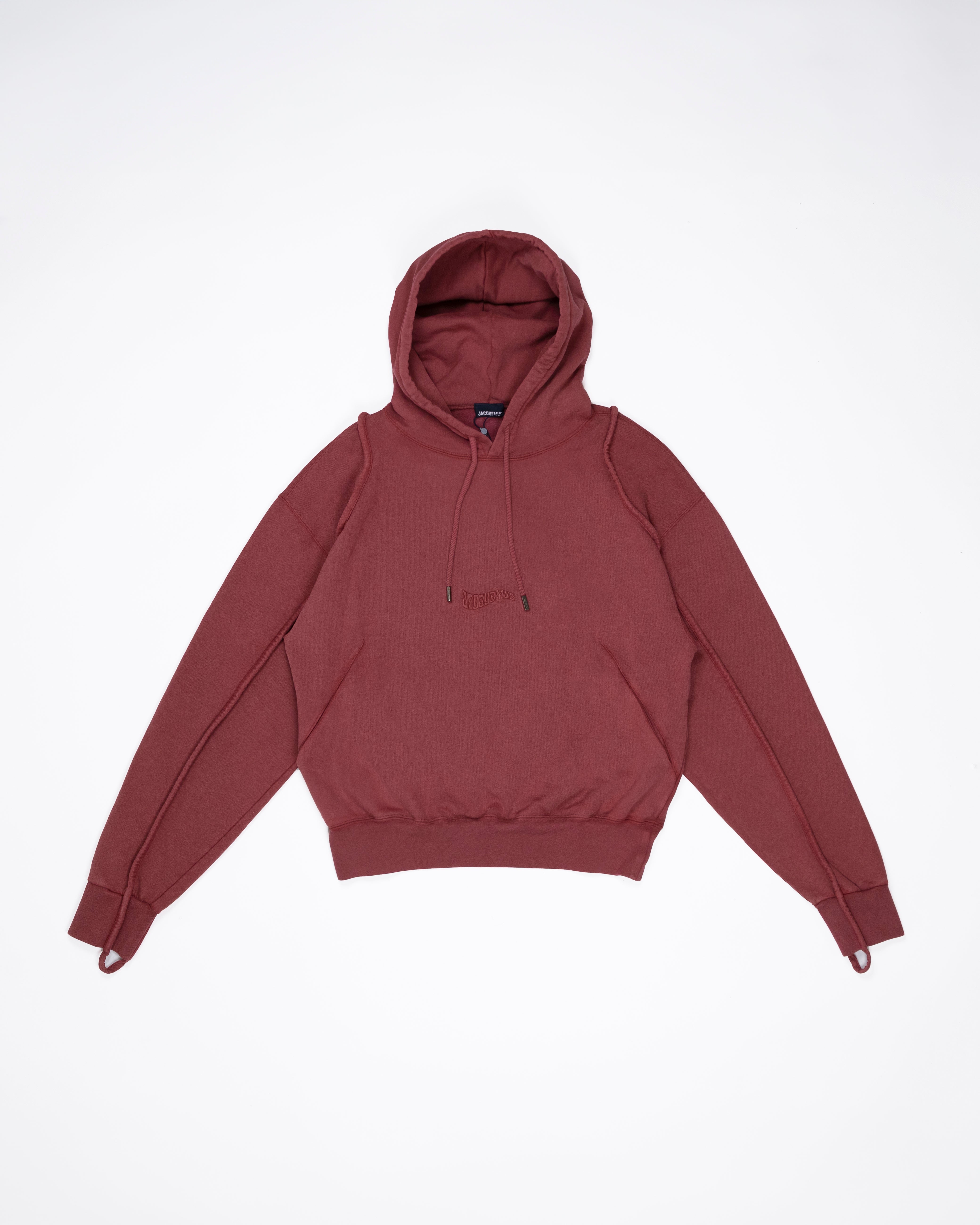 Jacquemus Hoodie - Le Sweatshirt Camargue - Red