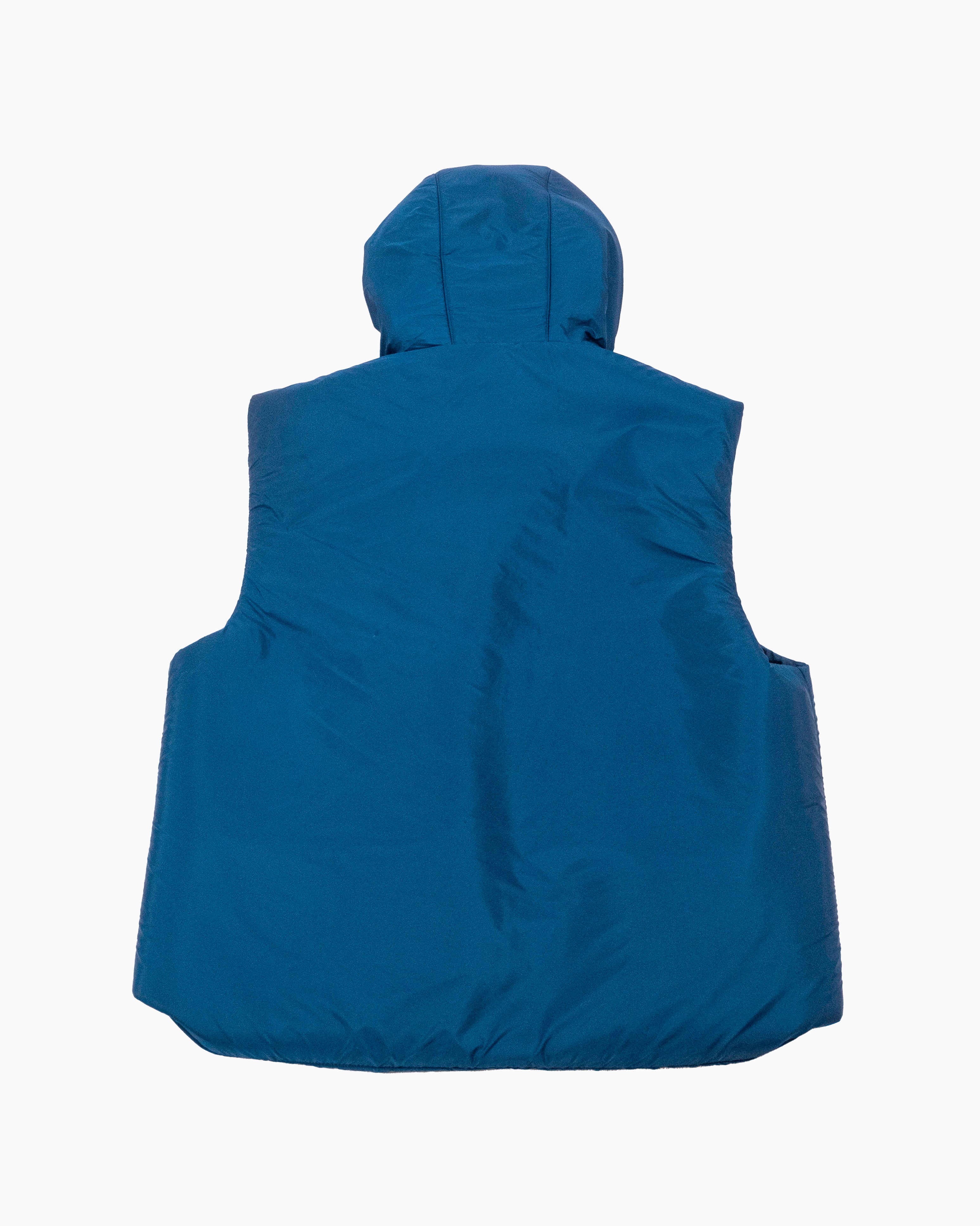 Prada Doudoune Sans Manche Nylon Blue