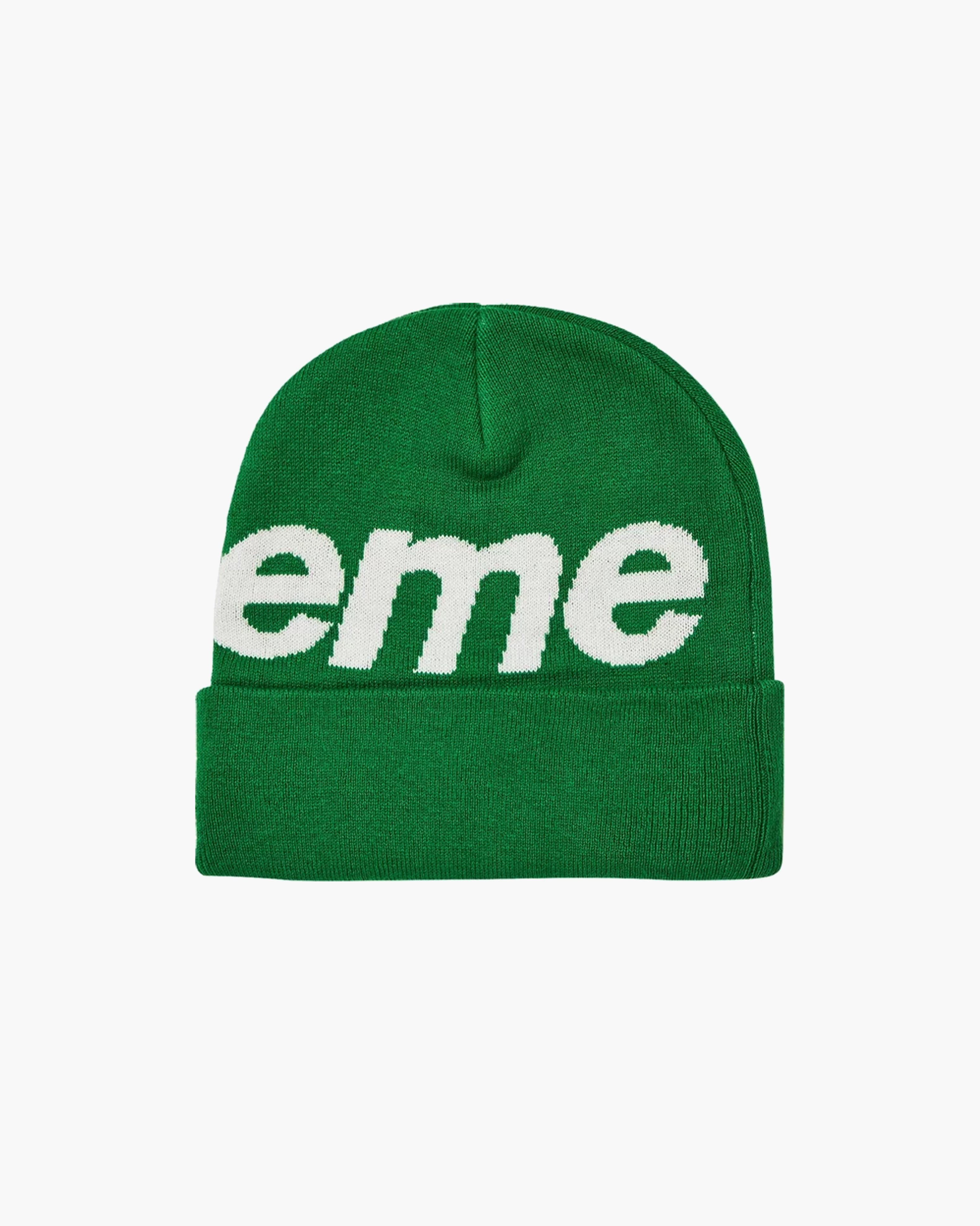 Supreme Bonnet - Big Logo - Green