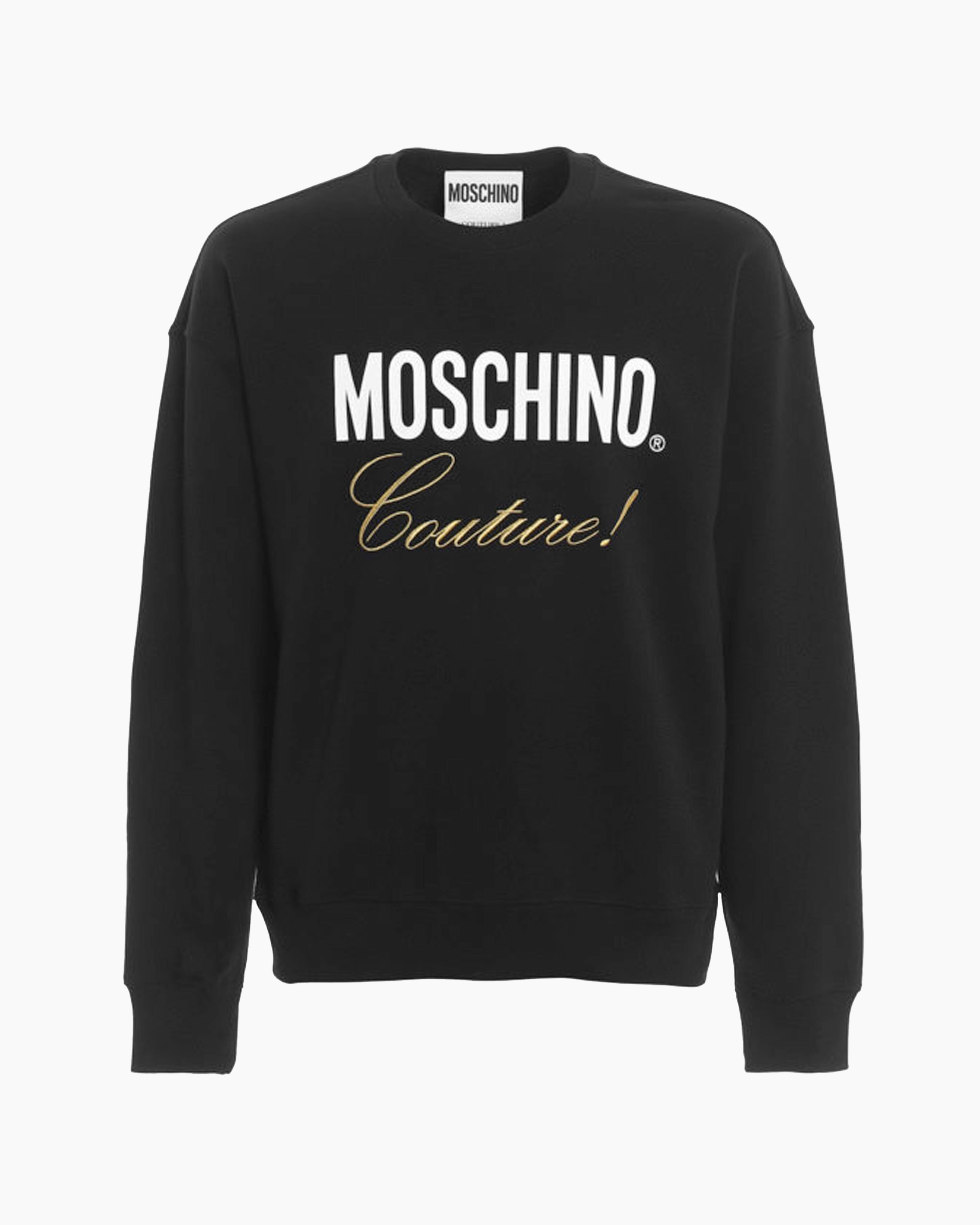 Moschino Crewneck - Couture Gold - Black