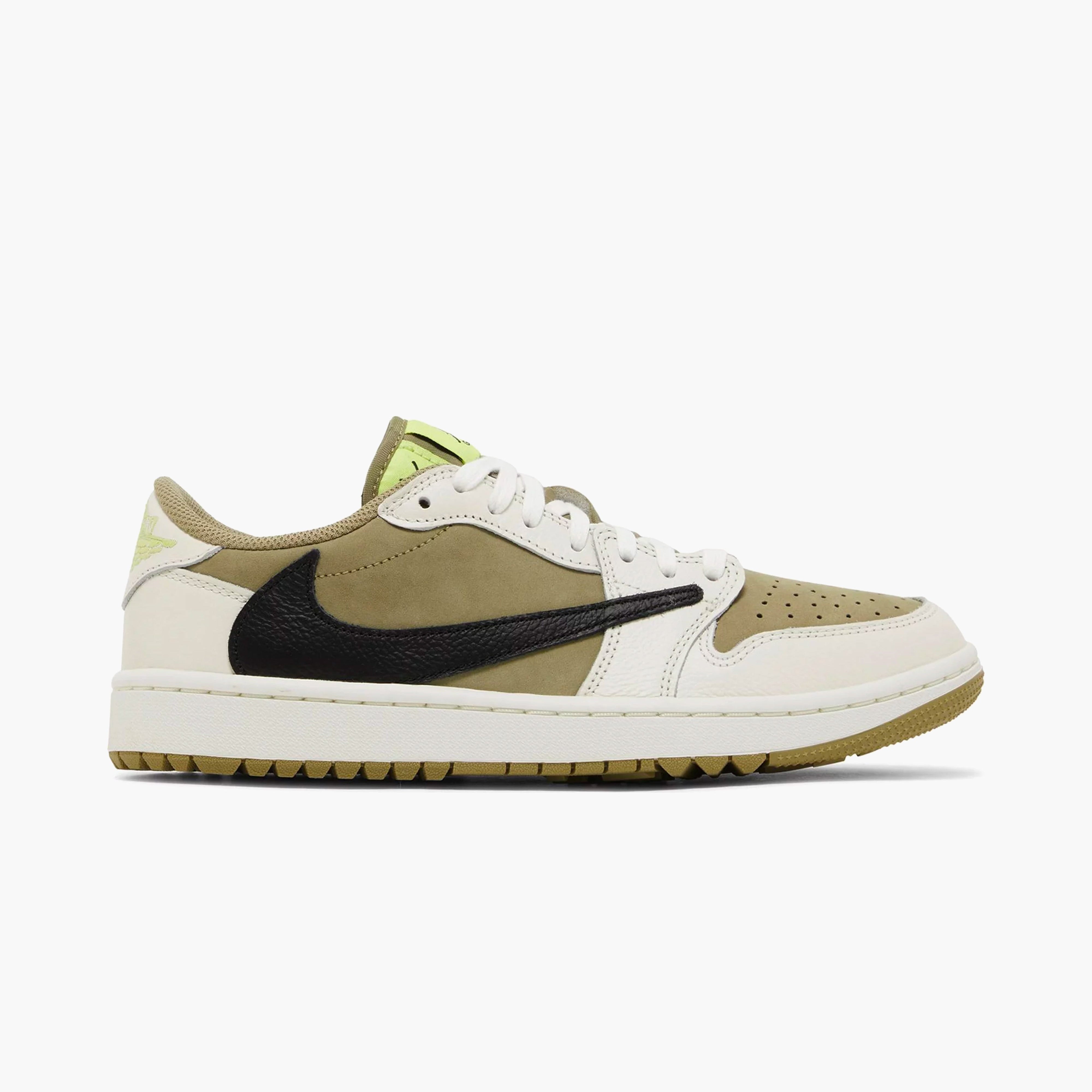 Air Jordan 1 Retro Low Golf Travis Scott Neutral Olive