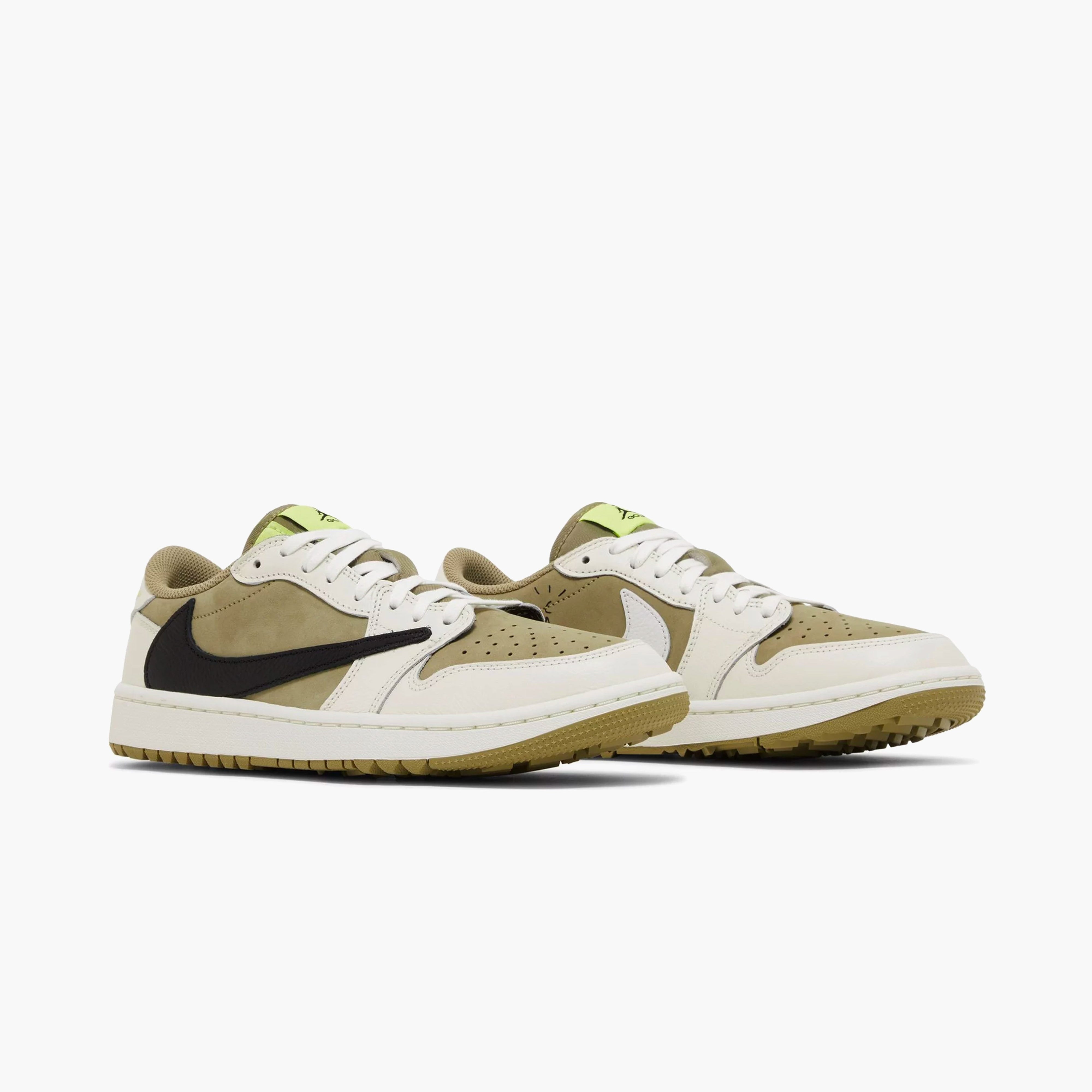 Air Jordan 1 Retro Low Golf Travis Scott Neutral Olive