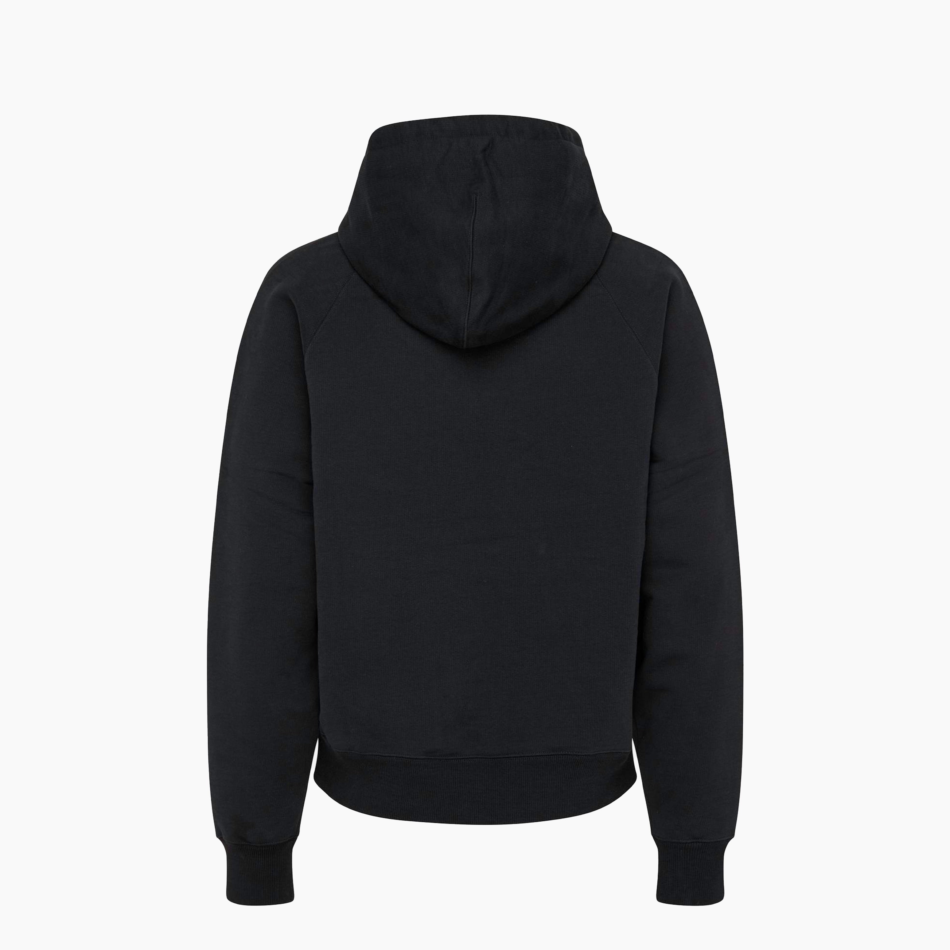 Ami Paris Hoodie Ami de Coeur Rouge Noir