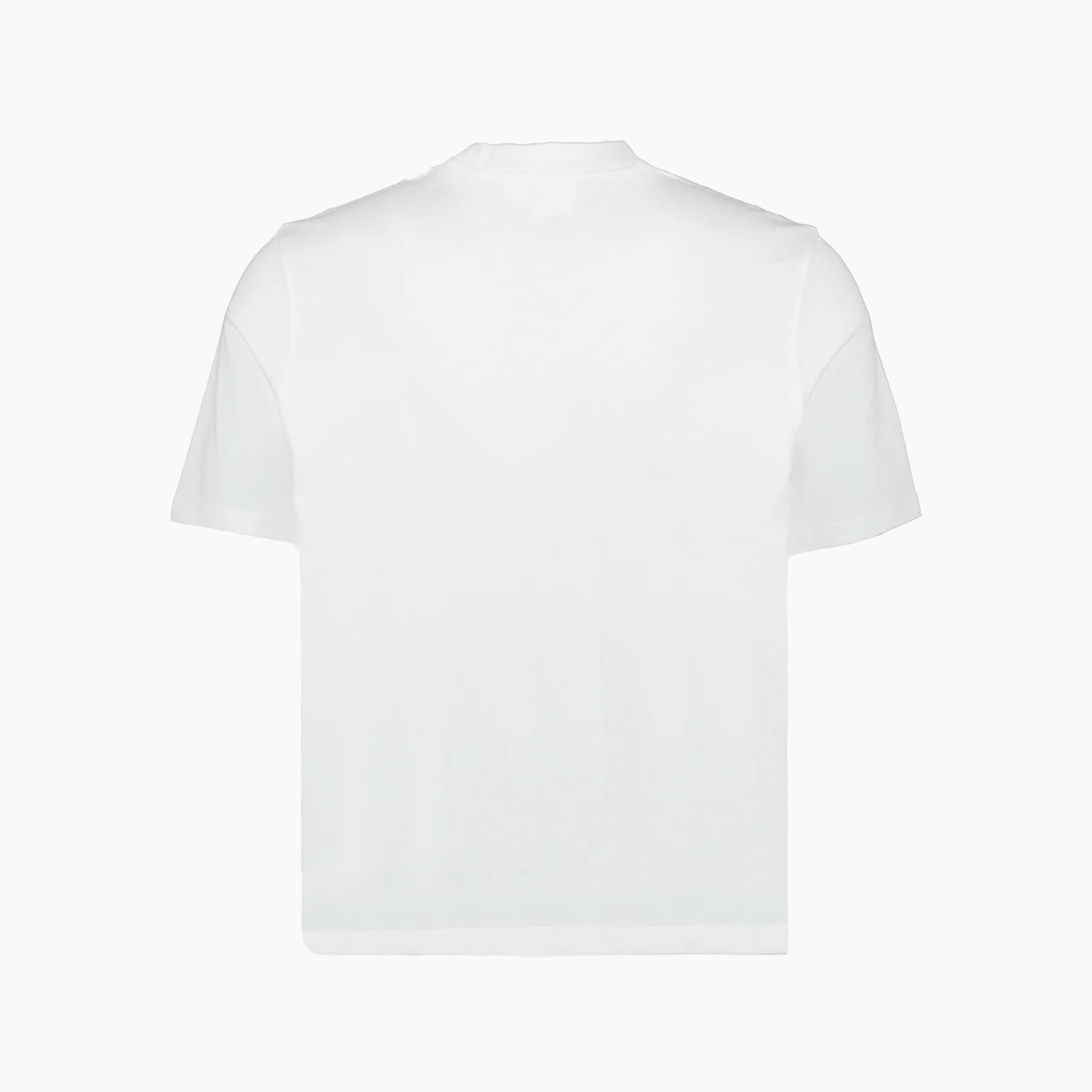 Ami Paris T-shirt Blanc Ami de Coeur Rouge