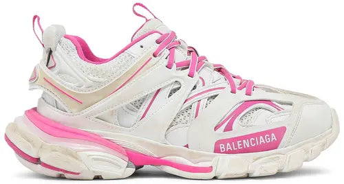 Balenciaga Track Sneaker White Fluo Pink