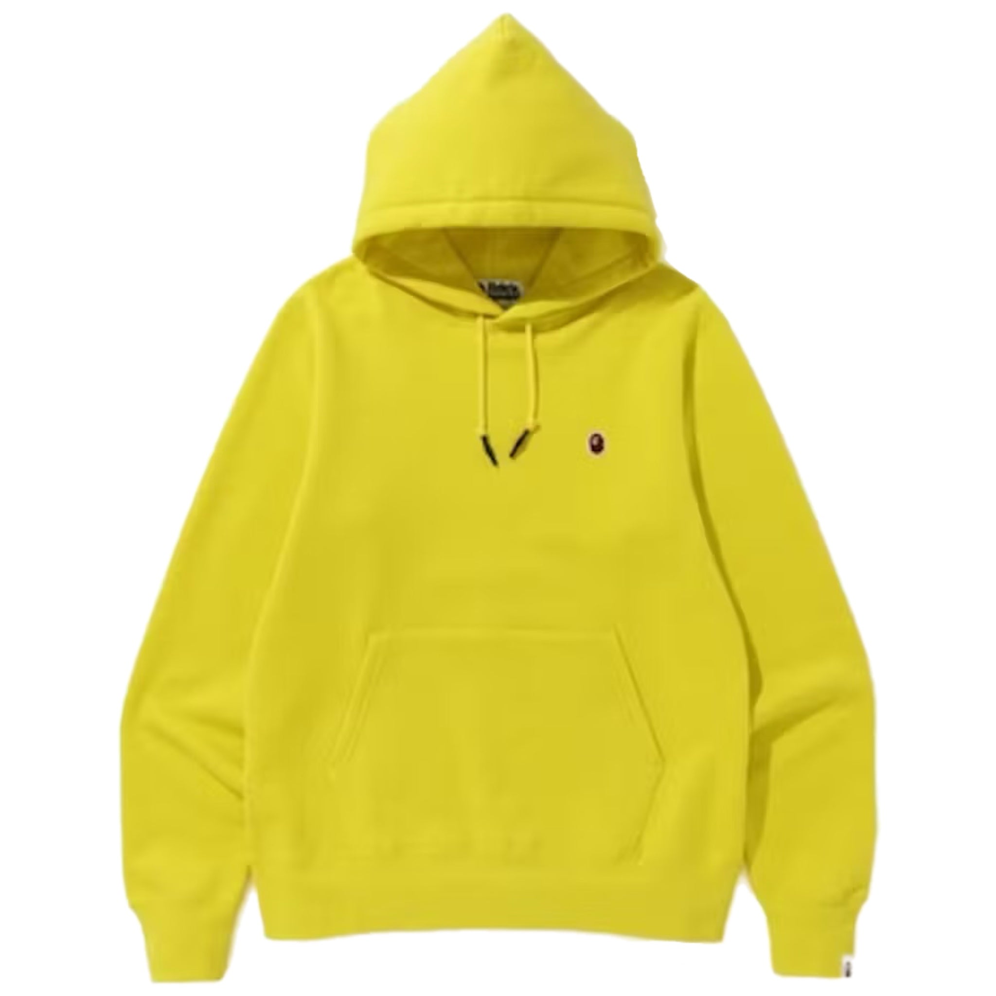 A Bathing Ape Bape Ape Head One Point Relaxed Fit Hoodie Yellow
