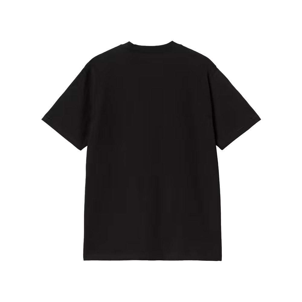 Carharrt T-shirt Solar Chrome Script Noir