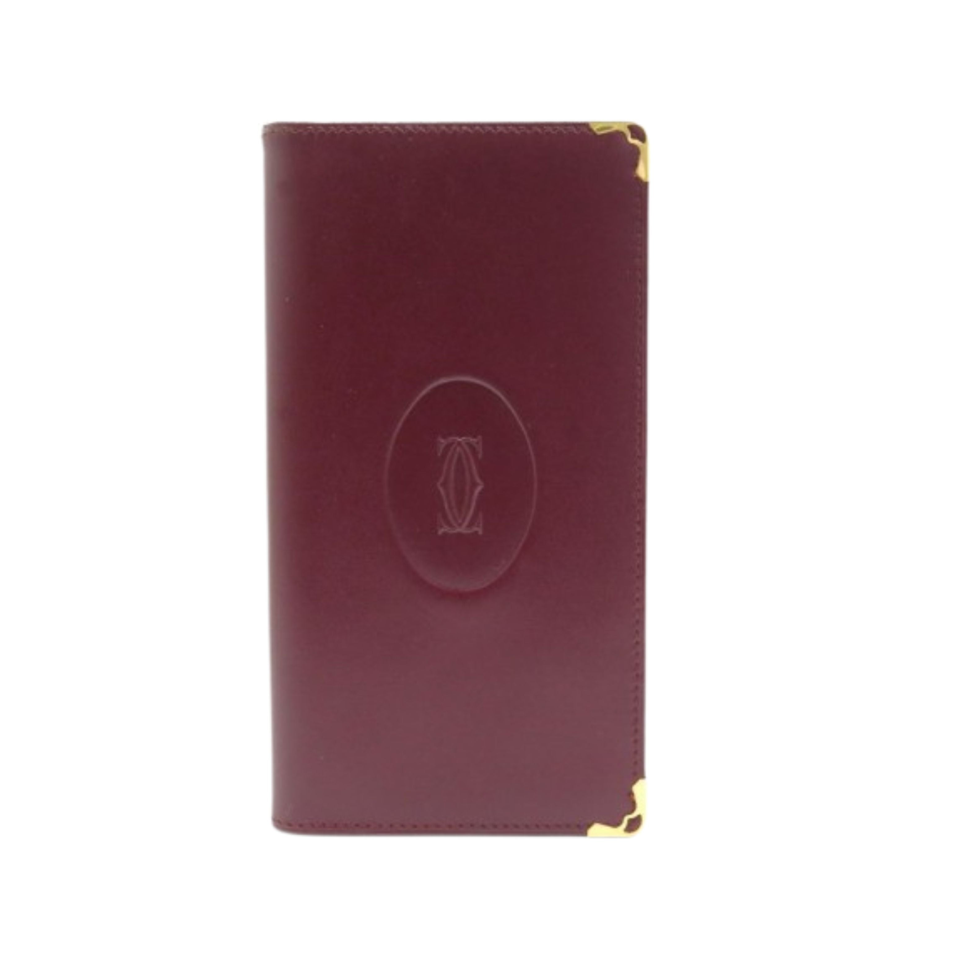 Cartier Portefeuille Long Bordeaux