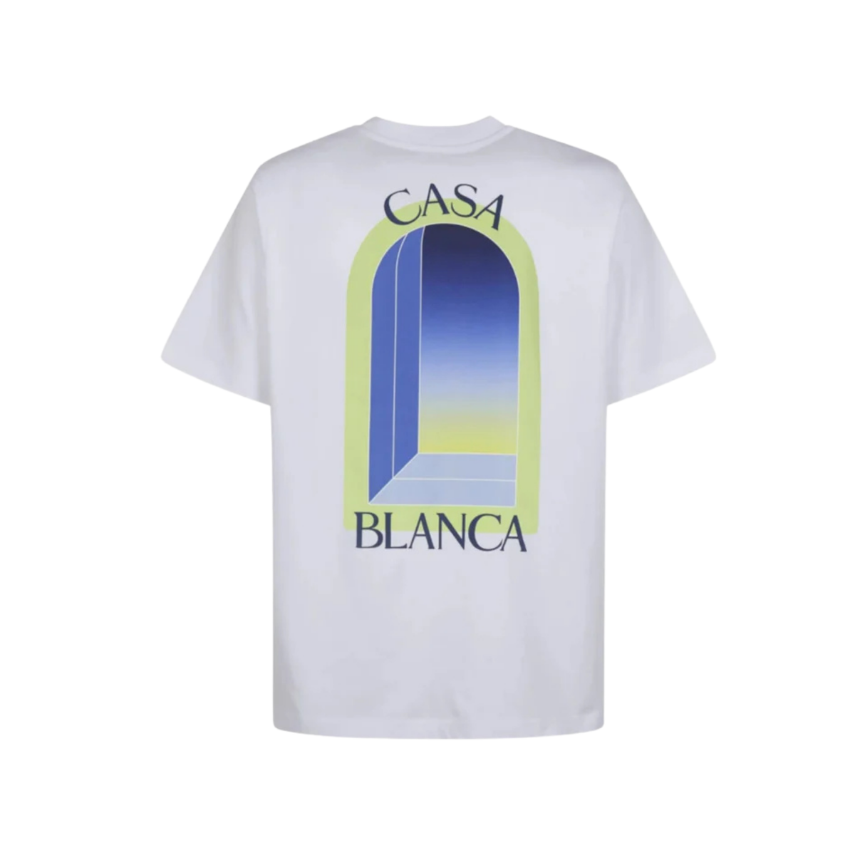 Casablanca T-shirt l'Arche Colorée Lime