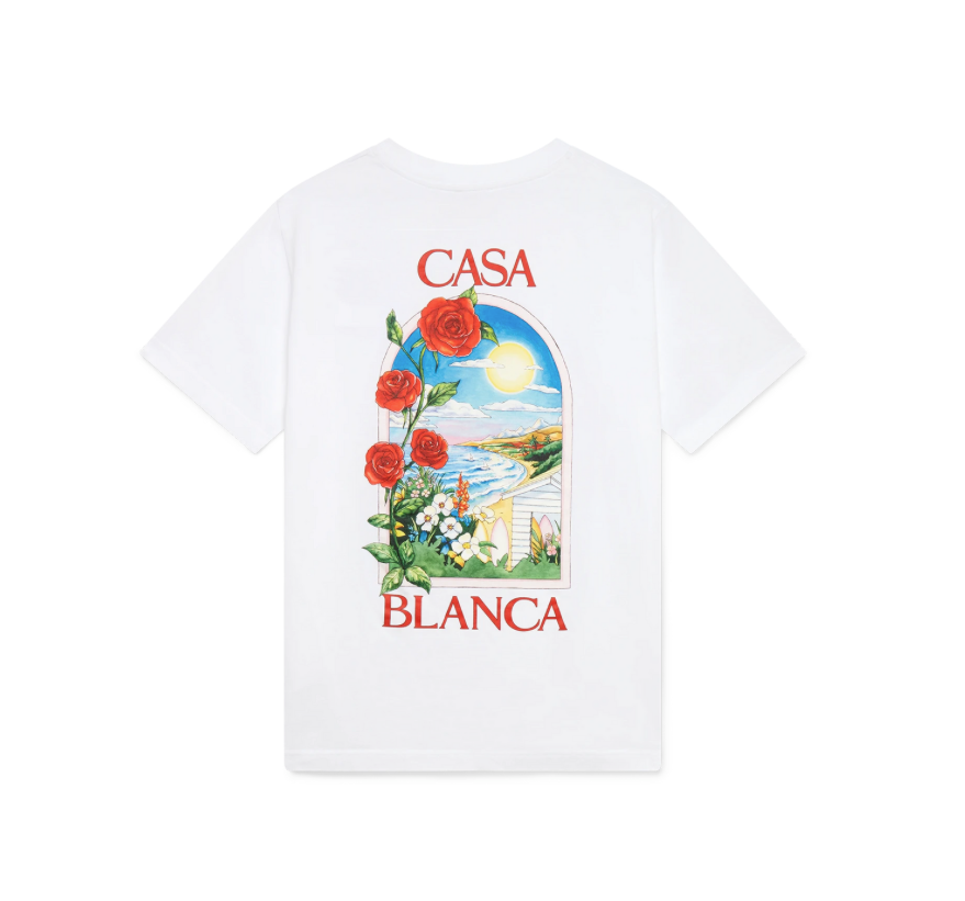 Casablanca T-shirt La Days Blanc