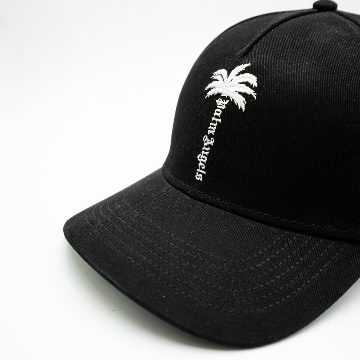 Casquette Palm Angels Logo Brodé Palm Noir