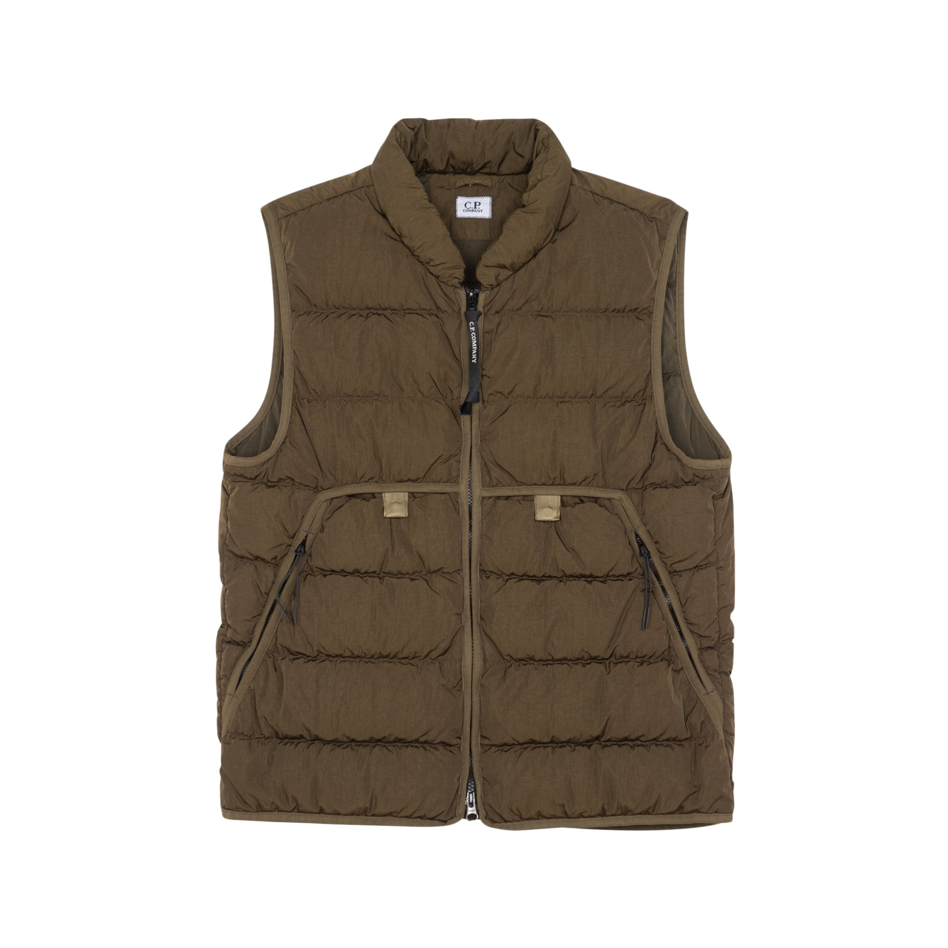 CP Company Doudoune sans-manche Kaki